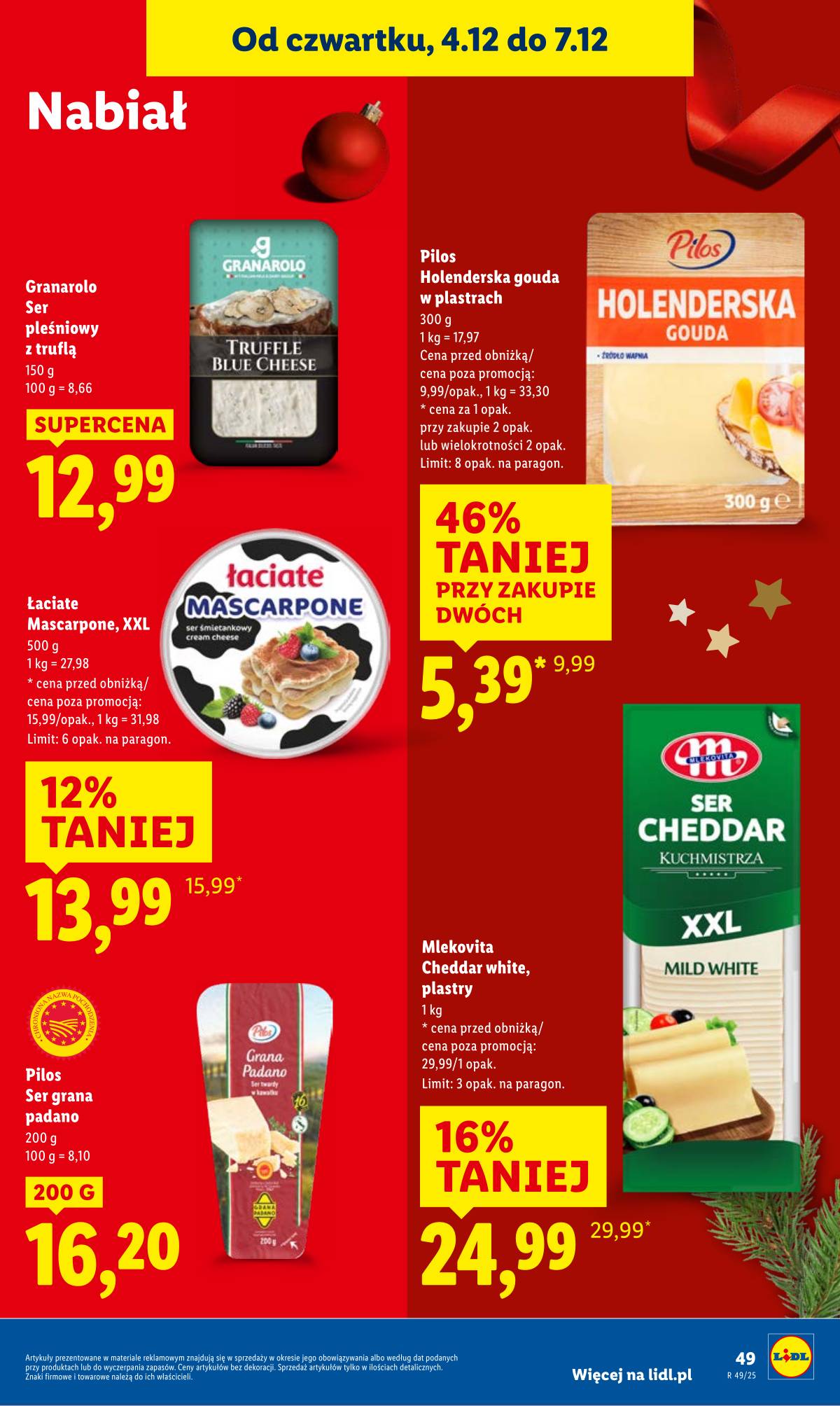 Lidl Lenkija - OFERTA WAŻNA OD  4.12 DO 7.12 51 puslapis
