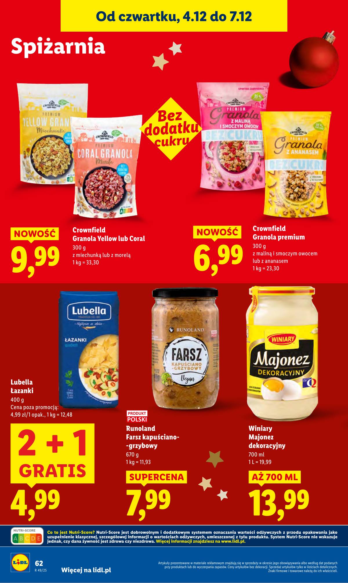 Lidl Lenkija - OFERTA WAŻNA OD  4.12 DO 7.12 64 puslapis