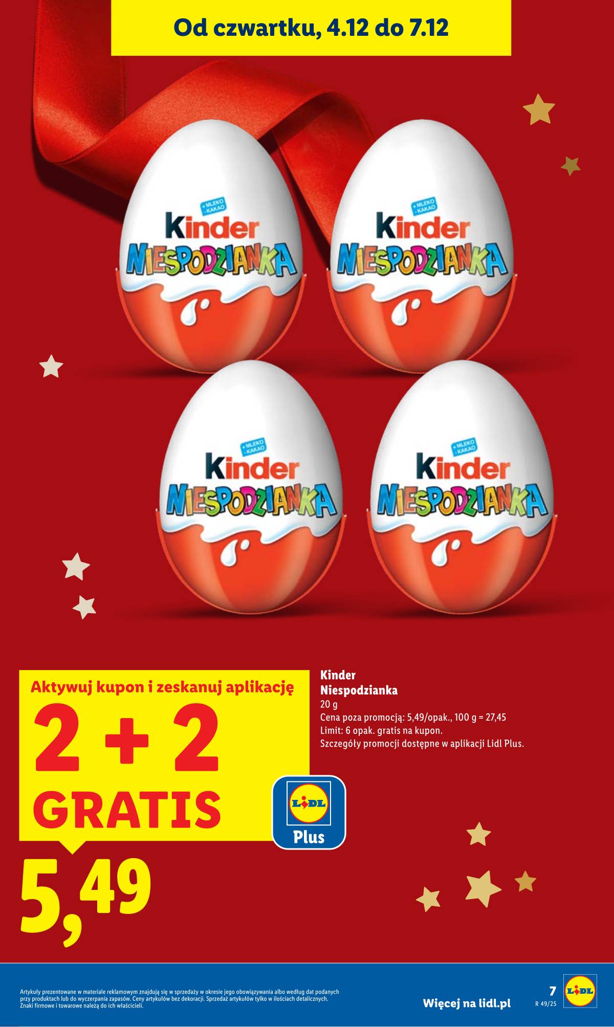 Lidl Lenkija - OFERTA WAŻNA OD  4.12 DO 7.12 7 puslapis
