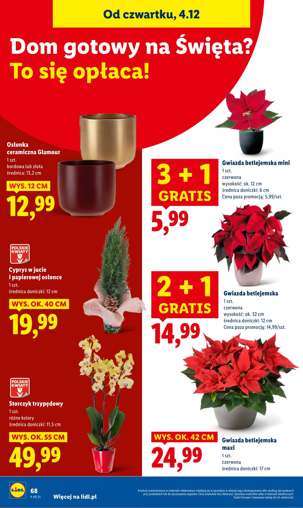Lidl Lenkija - OFERTA WAŻNA OD  4.12 DO 7.12 70 puslapis