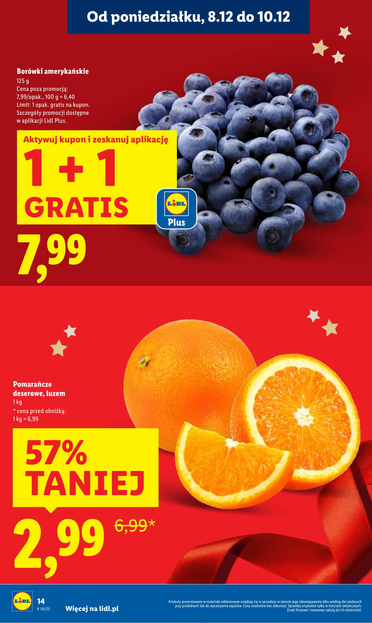 Lidl Lenkija - OFERTA WAŻNA OD 8.12 DO 10.12 14 puslapis