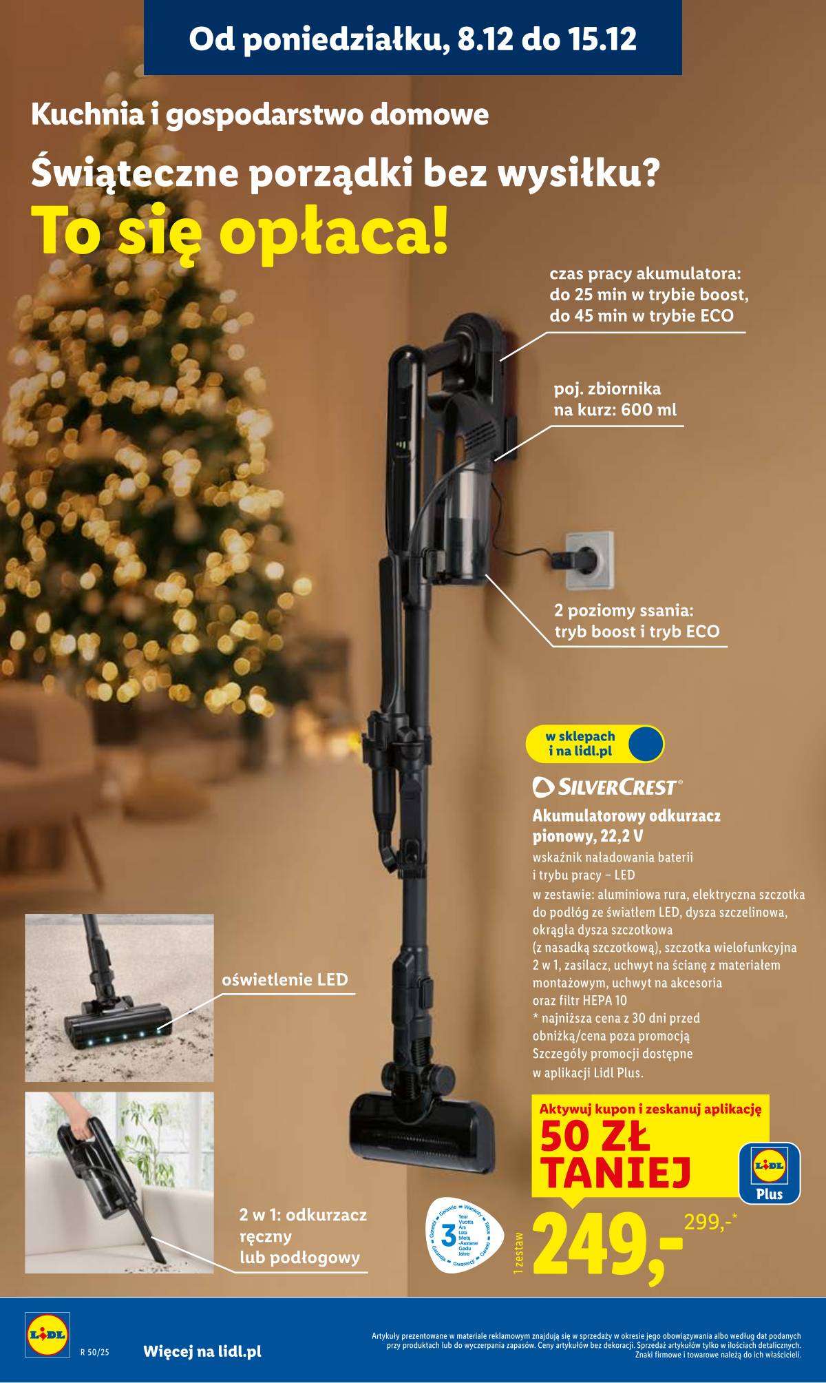 Lidl Lenkija - OFERTA WAŻNA OD 8.12 DO 10.12 22 puslapis