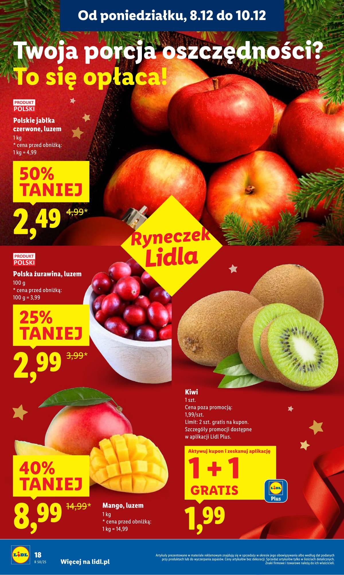 Lidl Lenkija - OFERTA WAŻNA OD 8.12 DO 10.12 26 puslapis