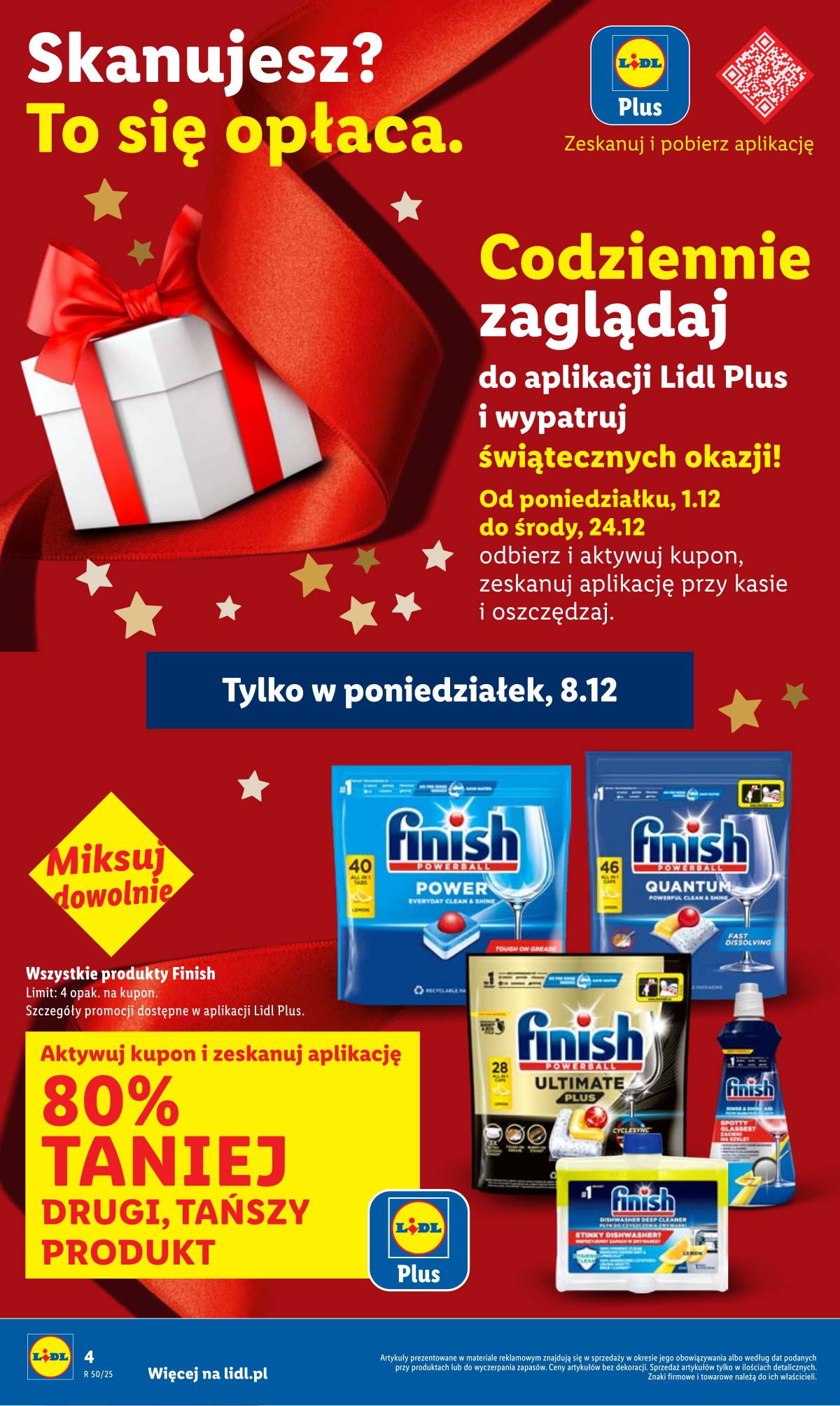 Lidl Lenkija - OFERTA WAŻNA OD 8.12 DO 10.12 4 puslapis