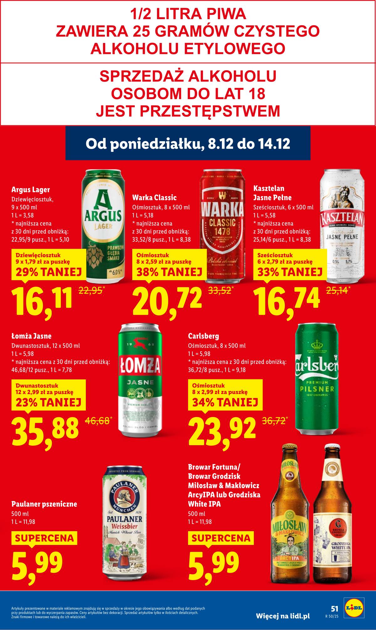 Lidl Lenkija - OFERTA WAŻNA OD 8.12 DO 10.12 59 puslapis