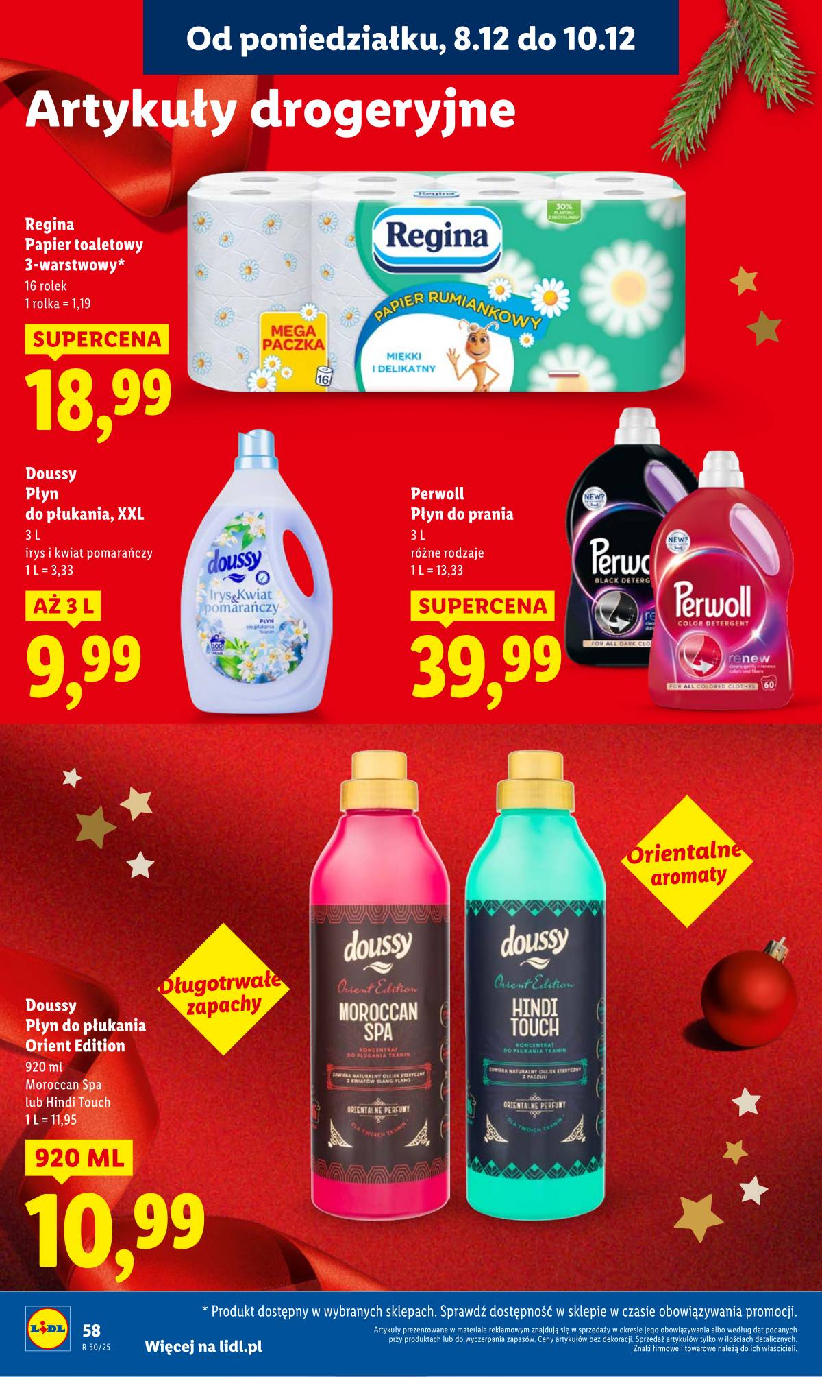 Lidl Lenkija - OFERTA WAŻNA OD 8.12 DO 10.12 66 puslapis
