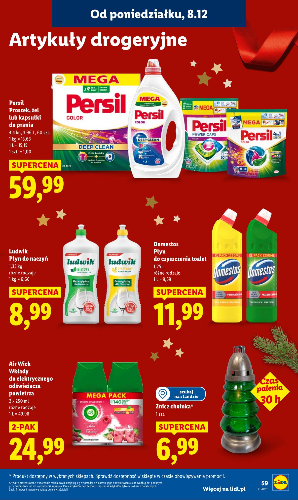 Lidl Lenkija - OFERTA WAŻNA OD 8.12 DO 10.12 67 puslapis