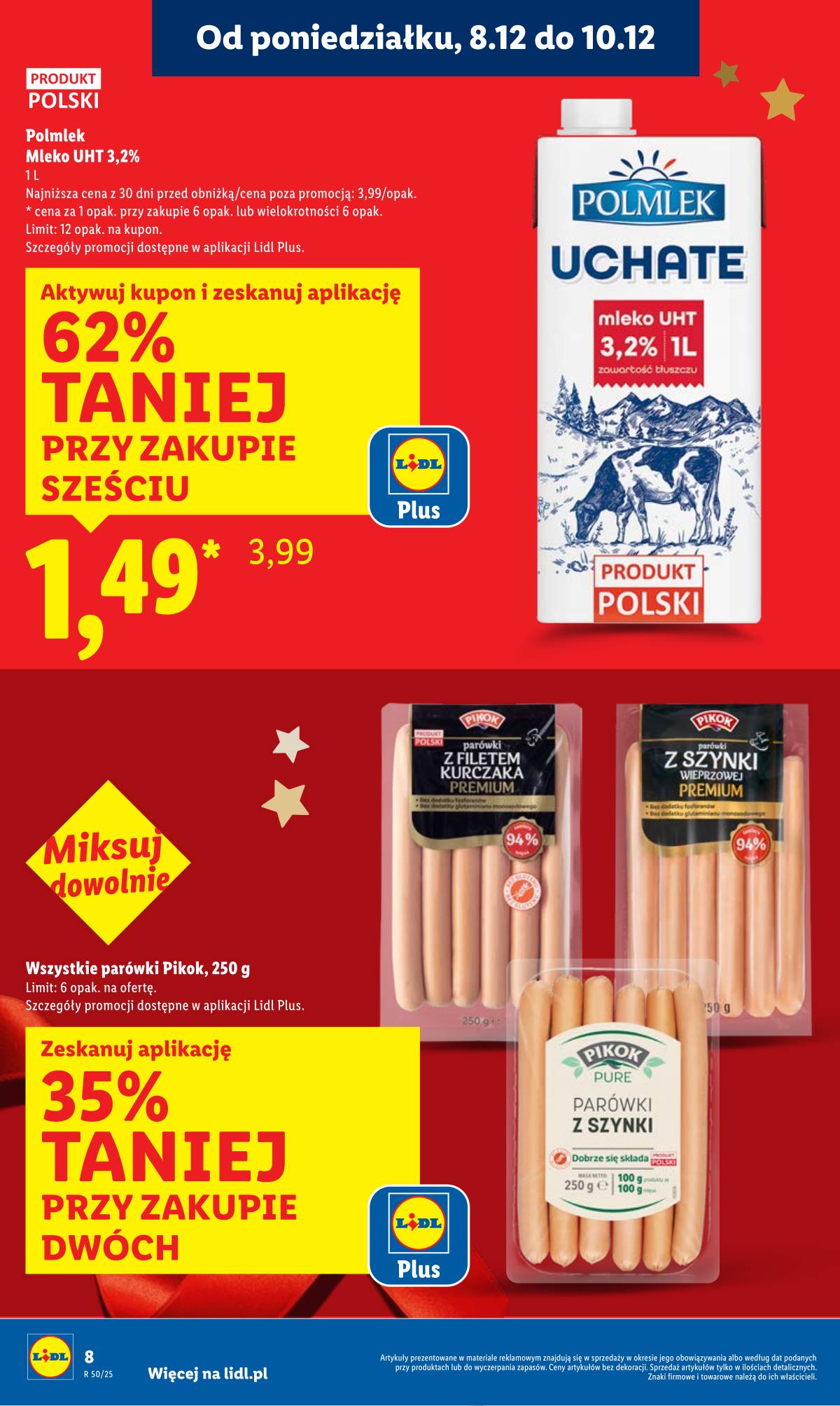 Lidl Lenkija - OFERTA WAŻNA OD 8.12 DO 10.12 8 puslapis