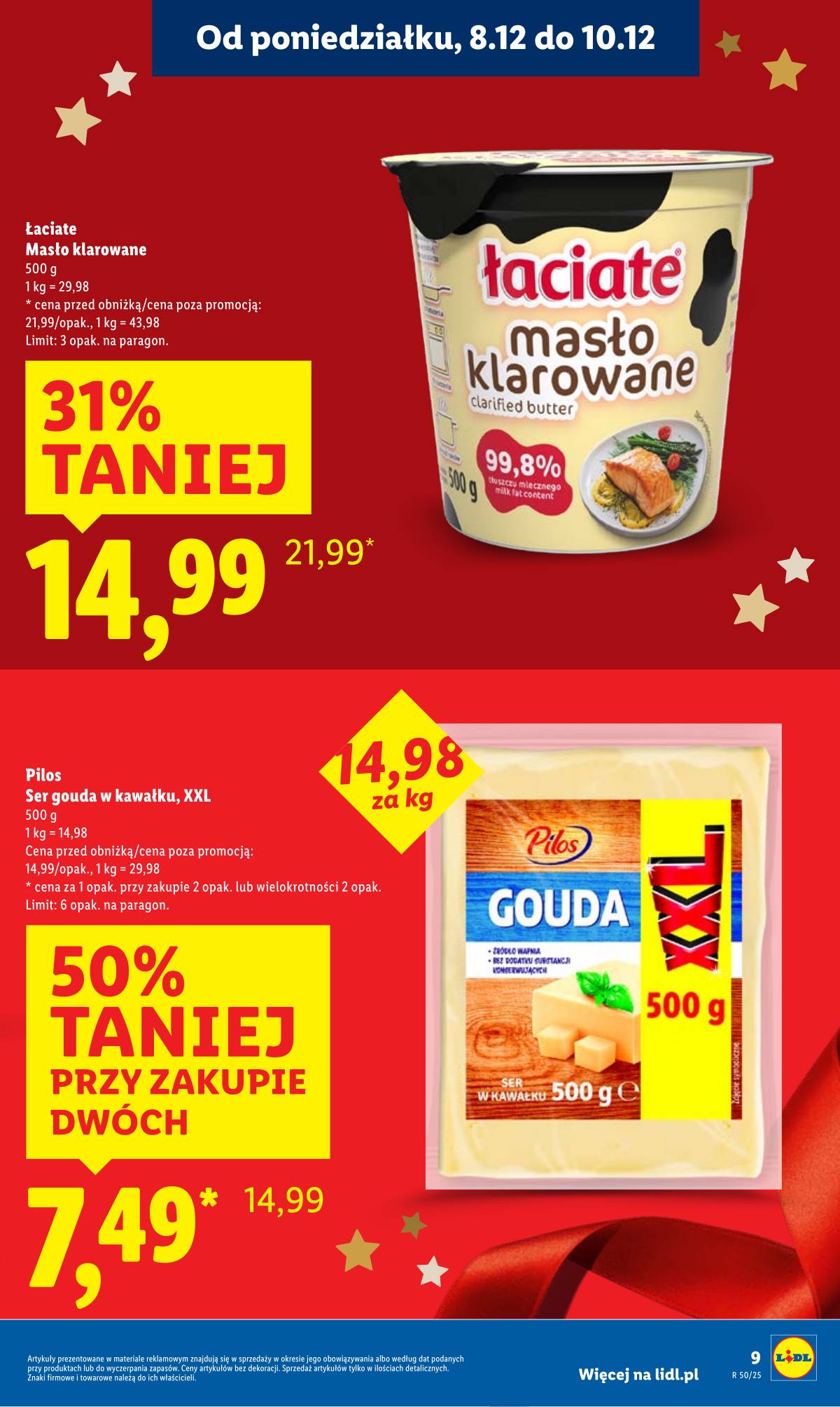 Lidl Lenkija - OFERTA WAŻNA OD 8.12 DO 10.12 9 puslapis