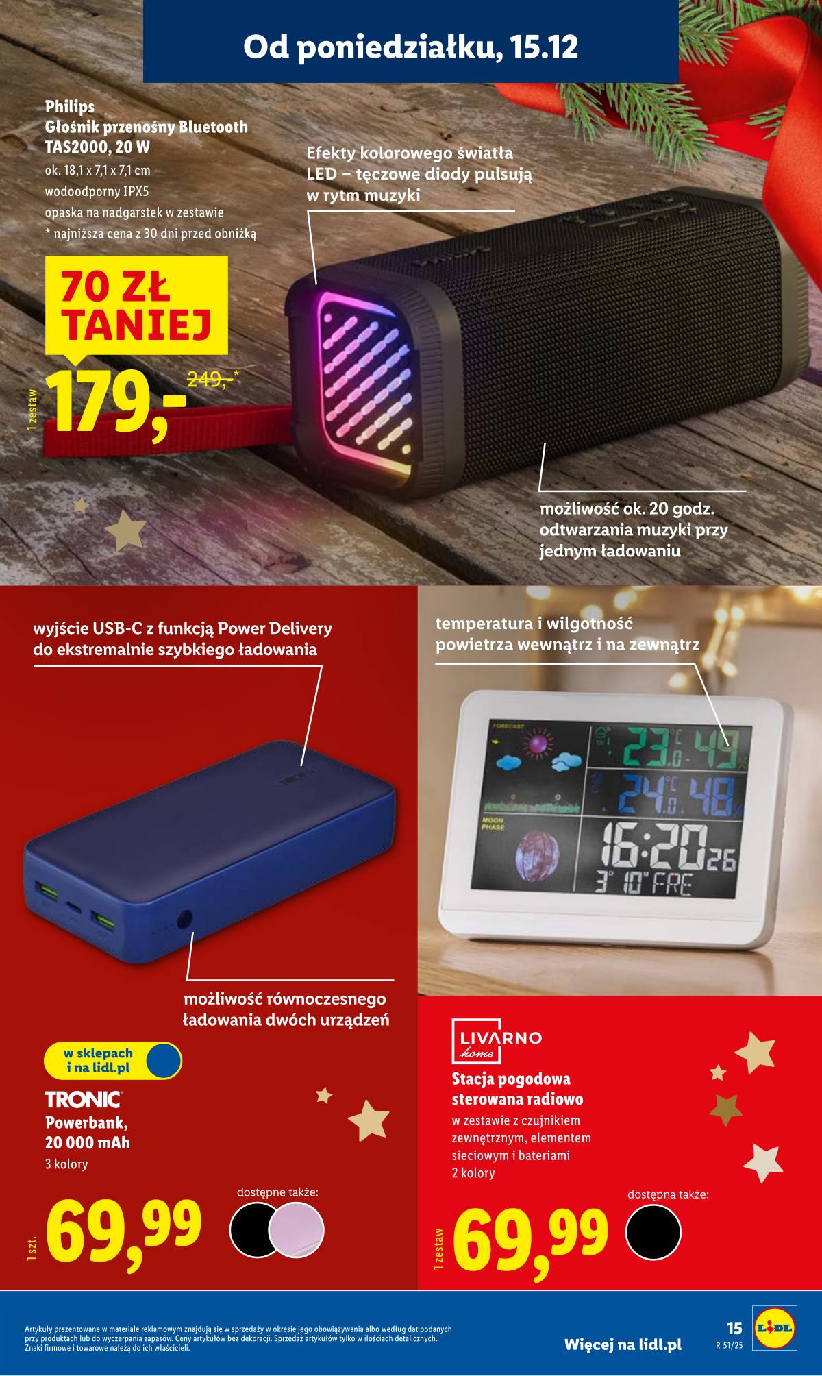 Lidl Lenkija - OFERTA WAŻNA OD 15.12 19 puslapis