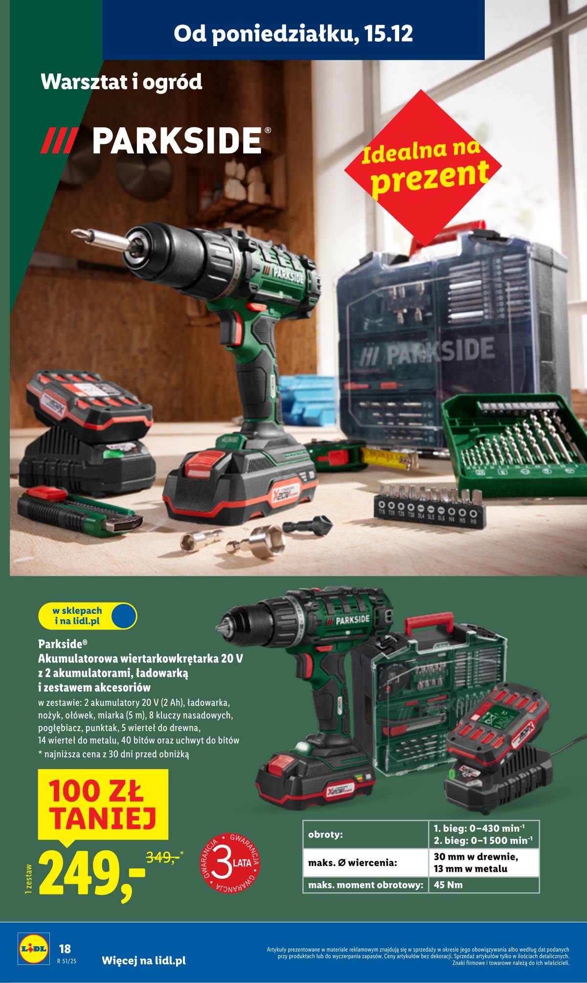 Lidl Lenkija - OFERTA WAŻNA OD 15.12 24 puslapis