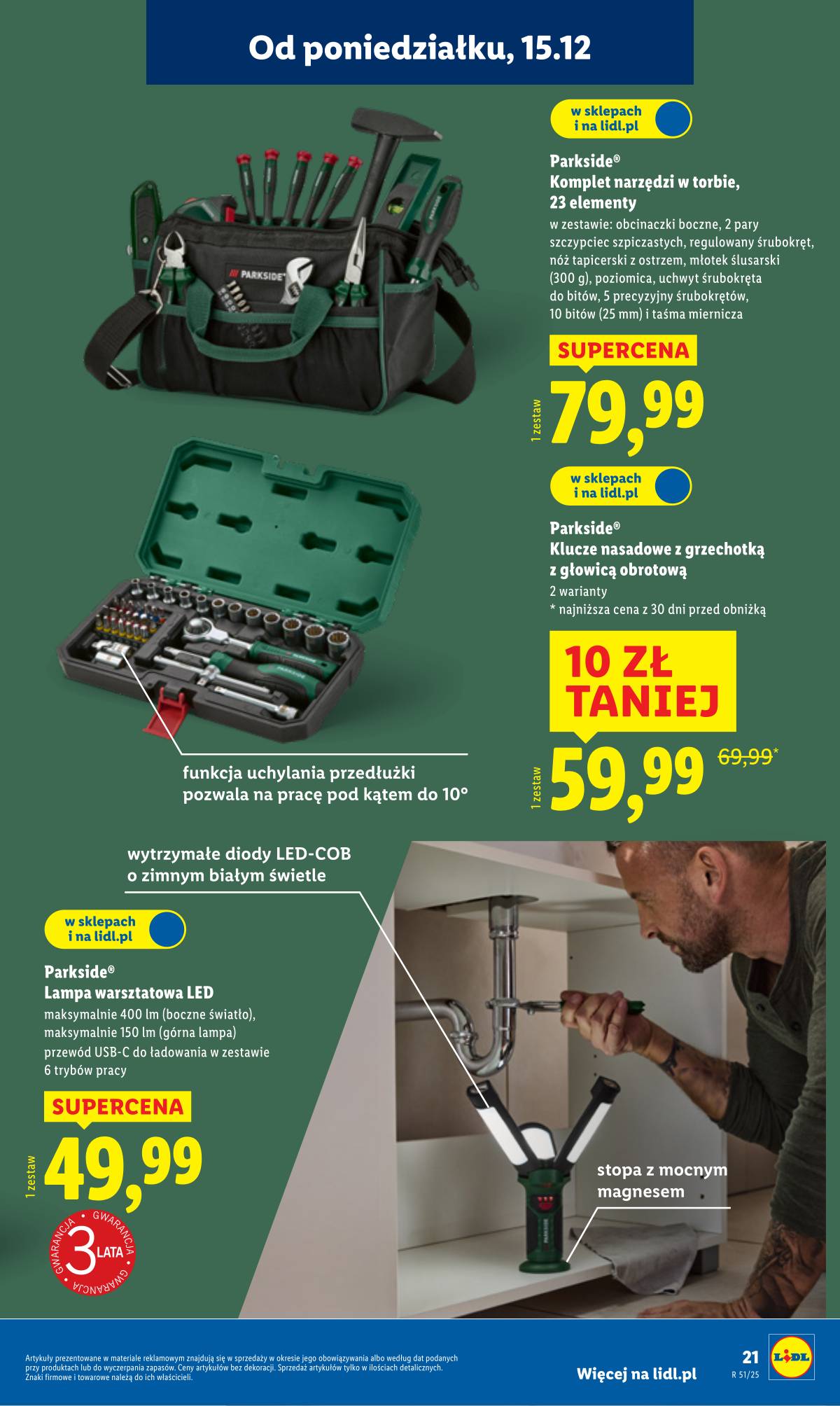 Lidl Lenkija - OFERTA WAŻNA OD 15.12 27 puslapis