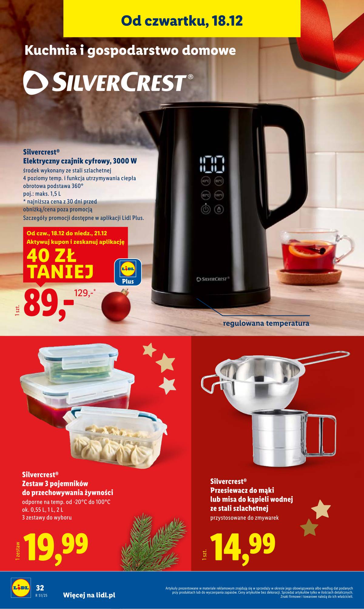 Lidl Lenkija - OFERTA WAŻNA OD 15.12 38 puslapis