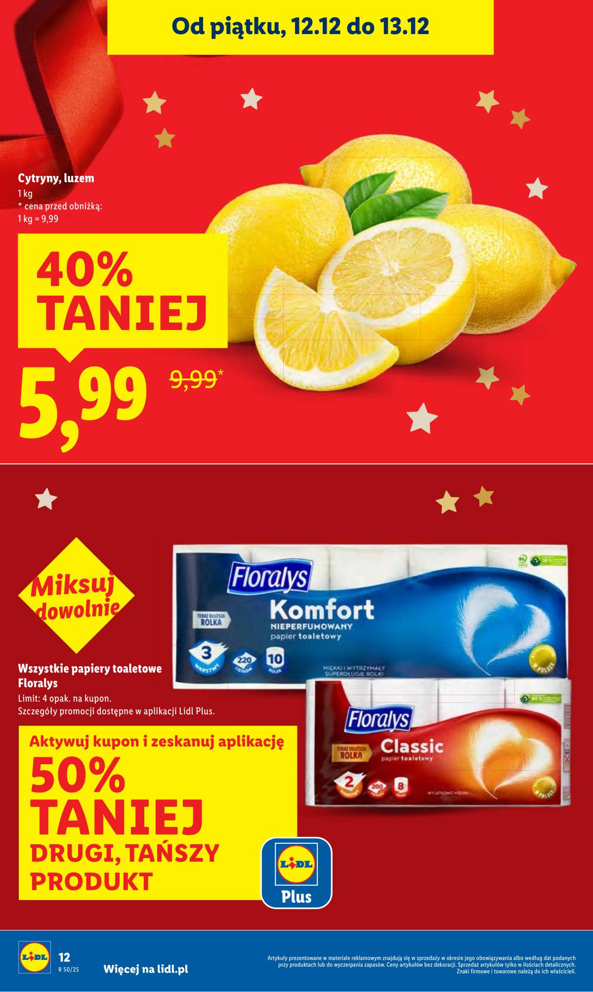 Lidl Lenkija - OFERTA WAŻNA OD 11.12 DO 14.12 12 puslapis