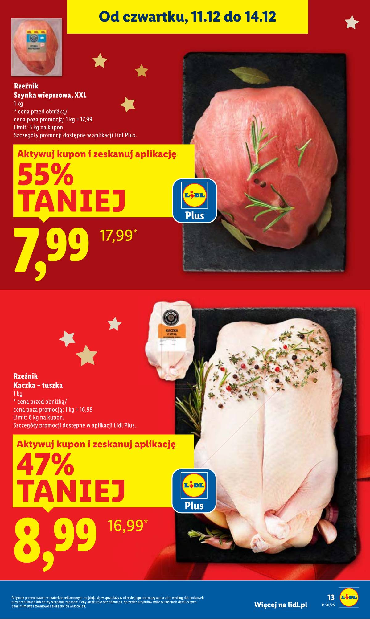 Lidl Lenkija - OFERTA WAŻNA OD 11.12 DO 14.12 13 puslapis