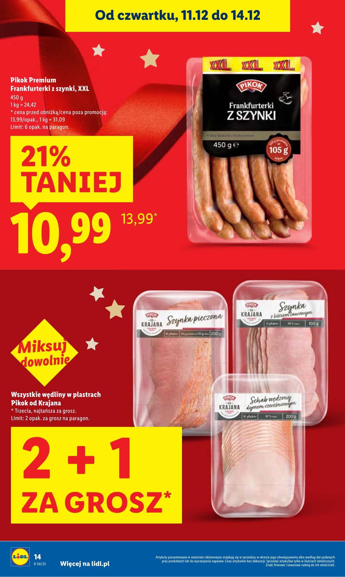 Lidl Lenkija - OFERTA WAŻNA OD 11.12 DO 14.12 14 puslapis