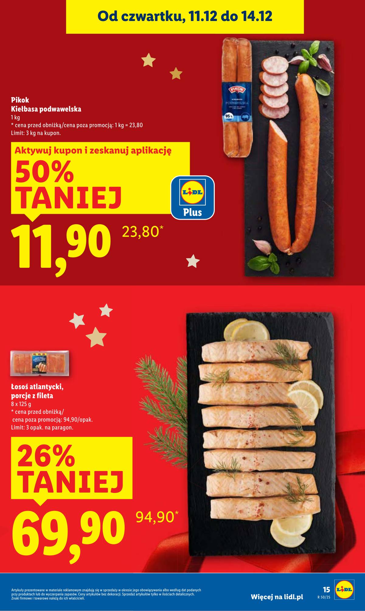 Lidl Lenkija - OFERTA WAŻNA OD 11.12 DO 14.12 15 puslapis