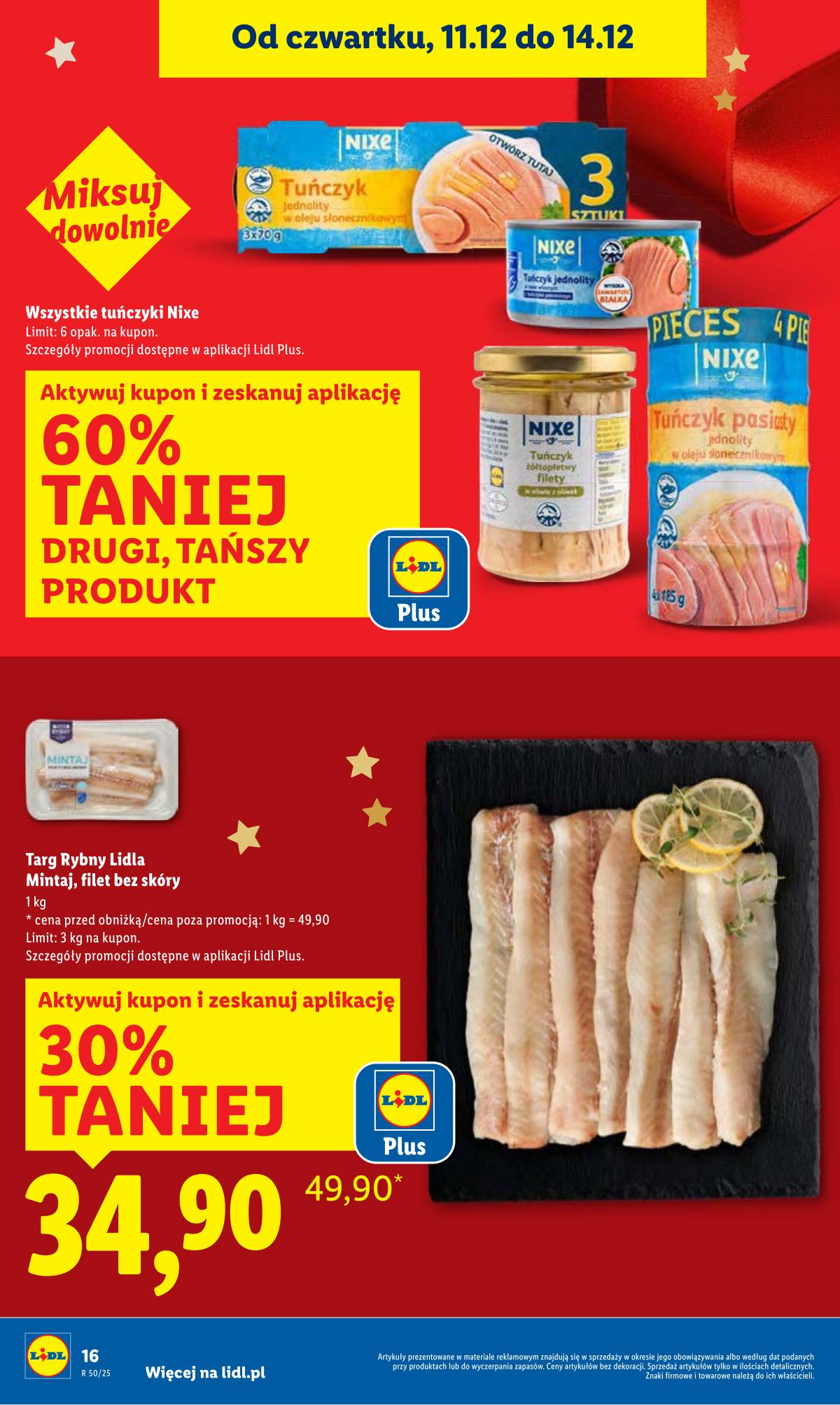 Lidl Lenkija - OFERTA WAŻNA OD 11.12 DO 14.12 16 puslapis