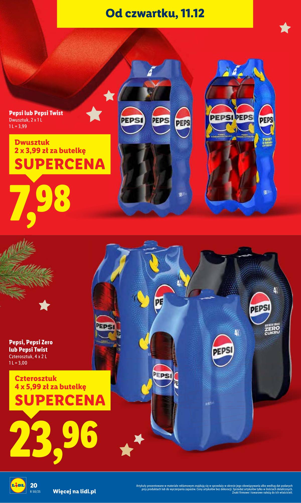 Lidl Lenkija - OFERTA WAŻNA OD 11.12 DO 14.12 20 puslapis