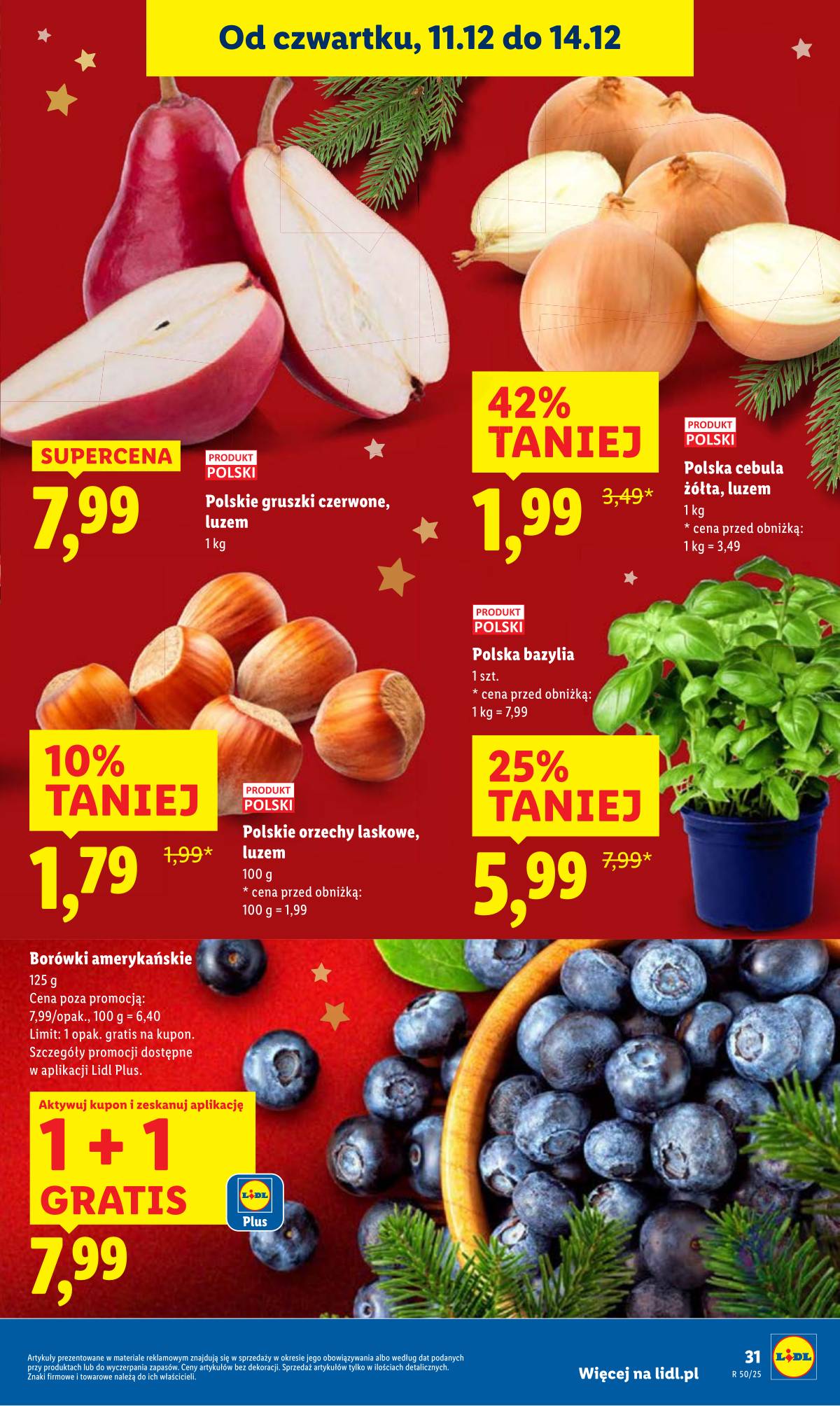 Lidl Lenkija - OFERTA WAŻNA OD 11.12 DO 14.12 31 puslapis