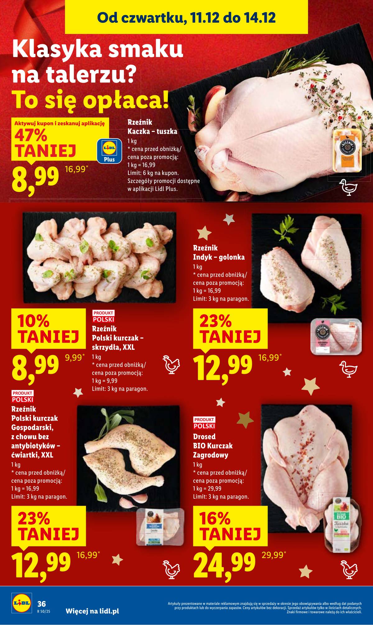 Lidl Lenkija - OFERTA WAŻNA OD 11.12 DO 14.12 36 puslapis