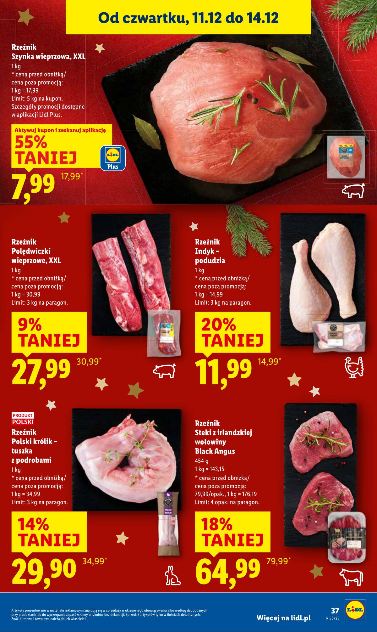 Lidl Lenkija - OFERTA WAŻNA OD 11.12 DO 14.12 37 puslapis