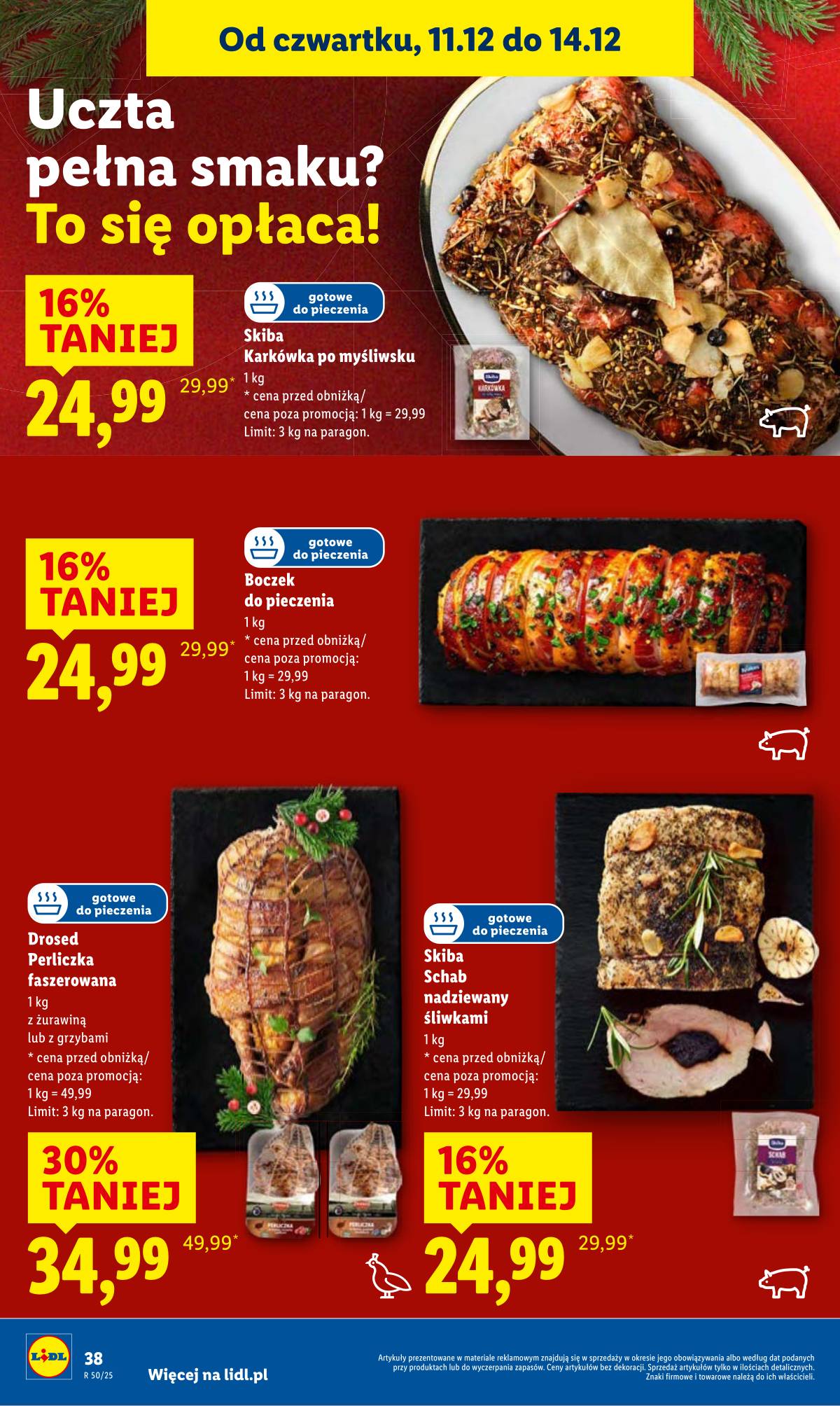 Lidl Lenkija - OFERTA WAŻNA OD 11.12 DO 14.12 38 puslapis
