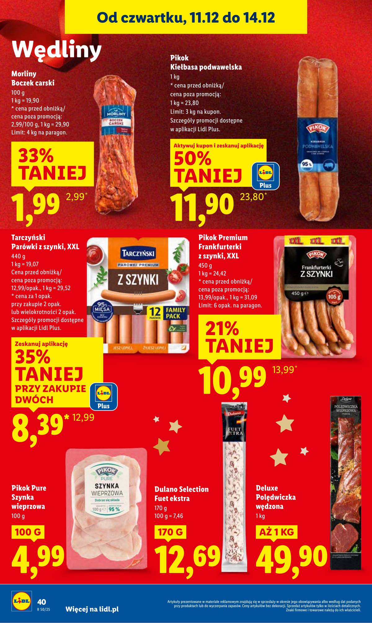 Lidl Lenkija - OFERTA WAŻNA OD 11.12 DO 14.12 40 puslapis