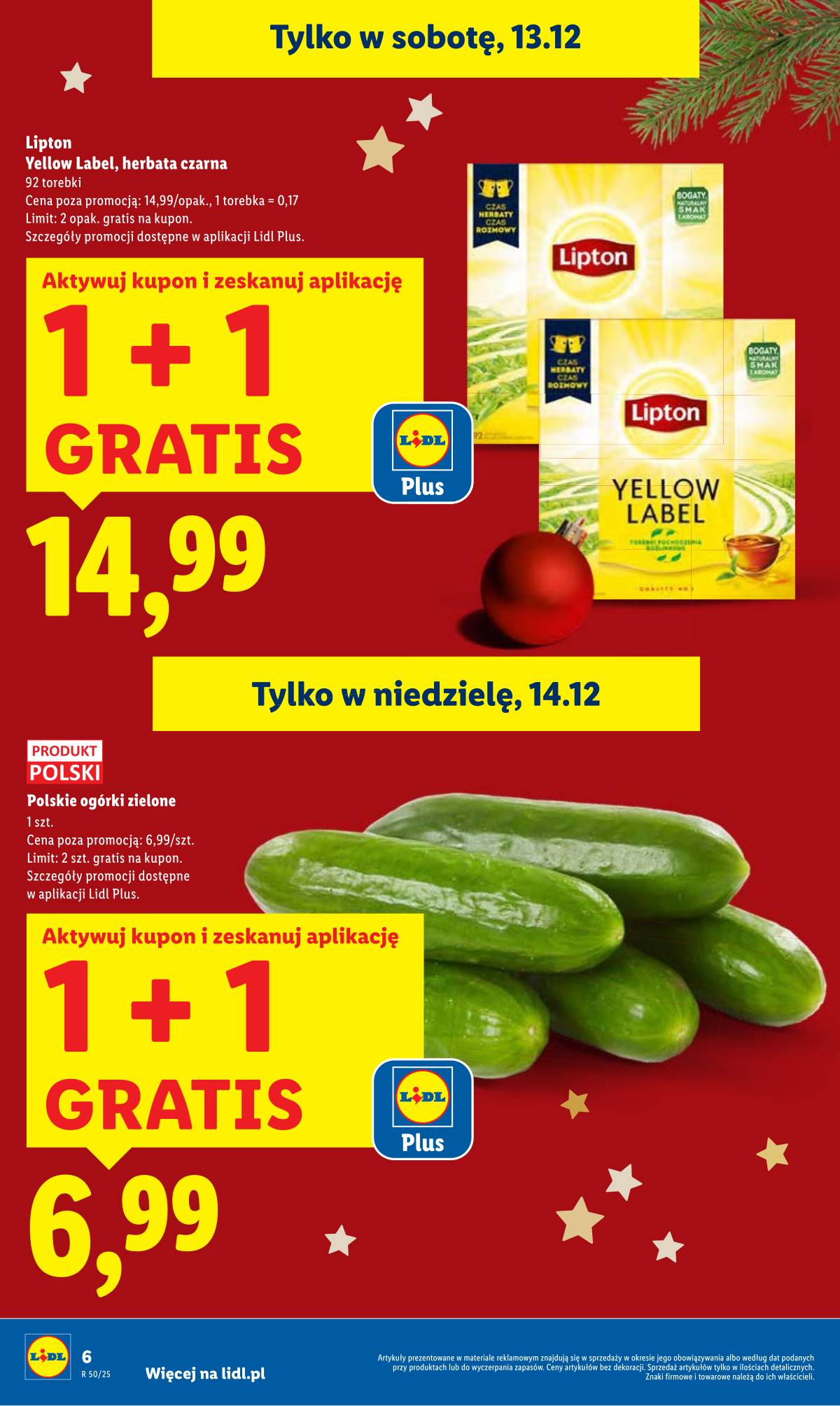 Lidl Lenkija - OFERTA WAŻNA OD 11.12 DO 14.12 6 puslapis