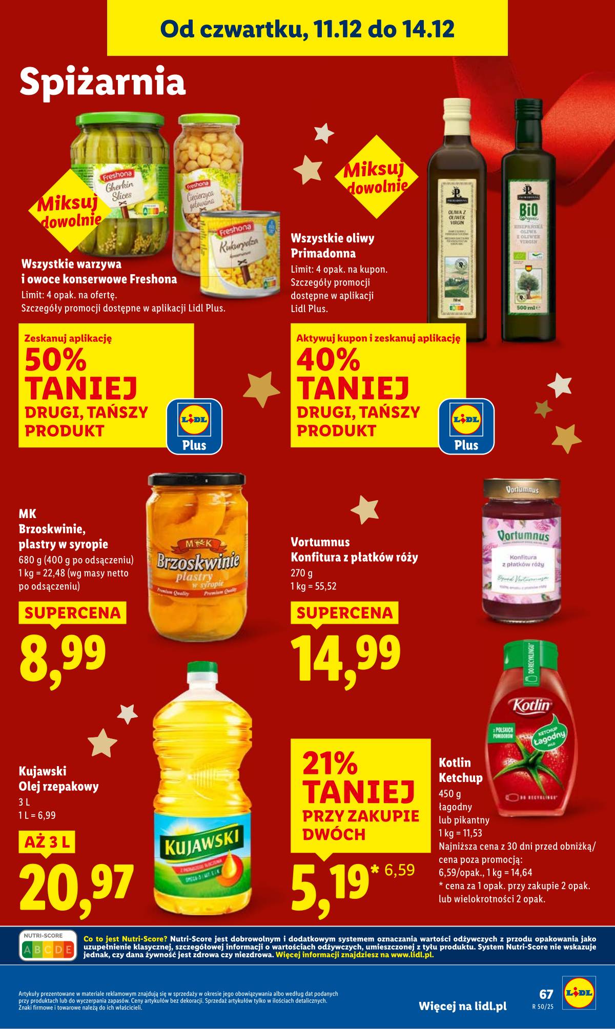 Lidl Lenkija - OFERTA WAŻNA OD 11.12 DO 14.12 67 puslapis