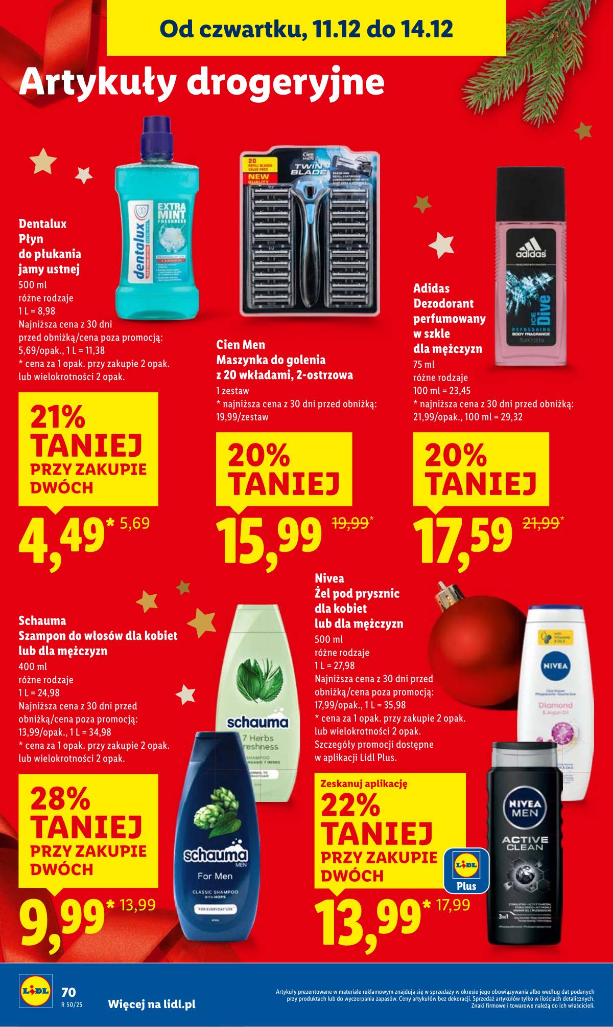 Lidl Lenkija - OFERTA WAŻNA OD 11.12 DO 14.12 70 puslapis