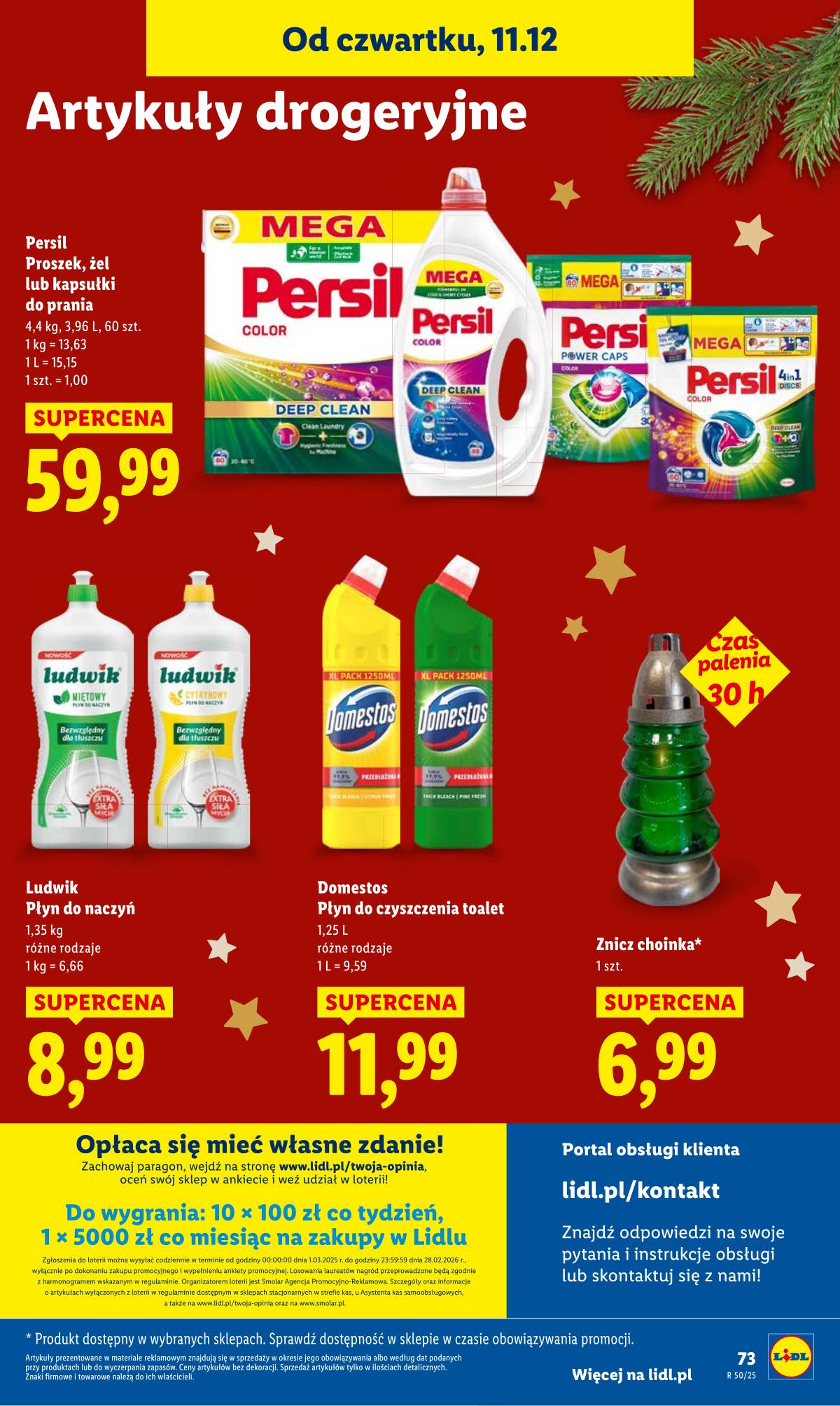 Lidl Lenkija - OFERTA WAŻNA OD 11.12 DO 14.12 73 puslapis
