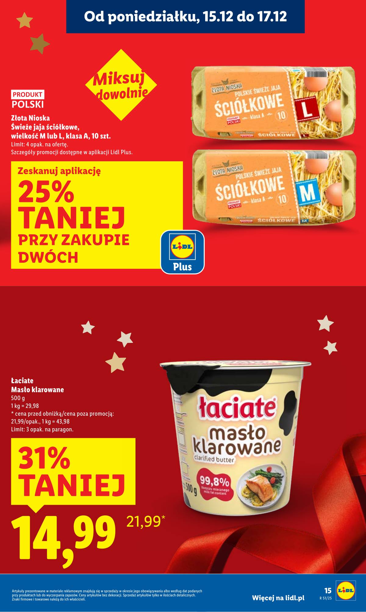 Lidl Lenkija - OFERTA WAŻNA OD 15.12 DO 17.12 15 puslapis