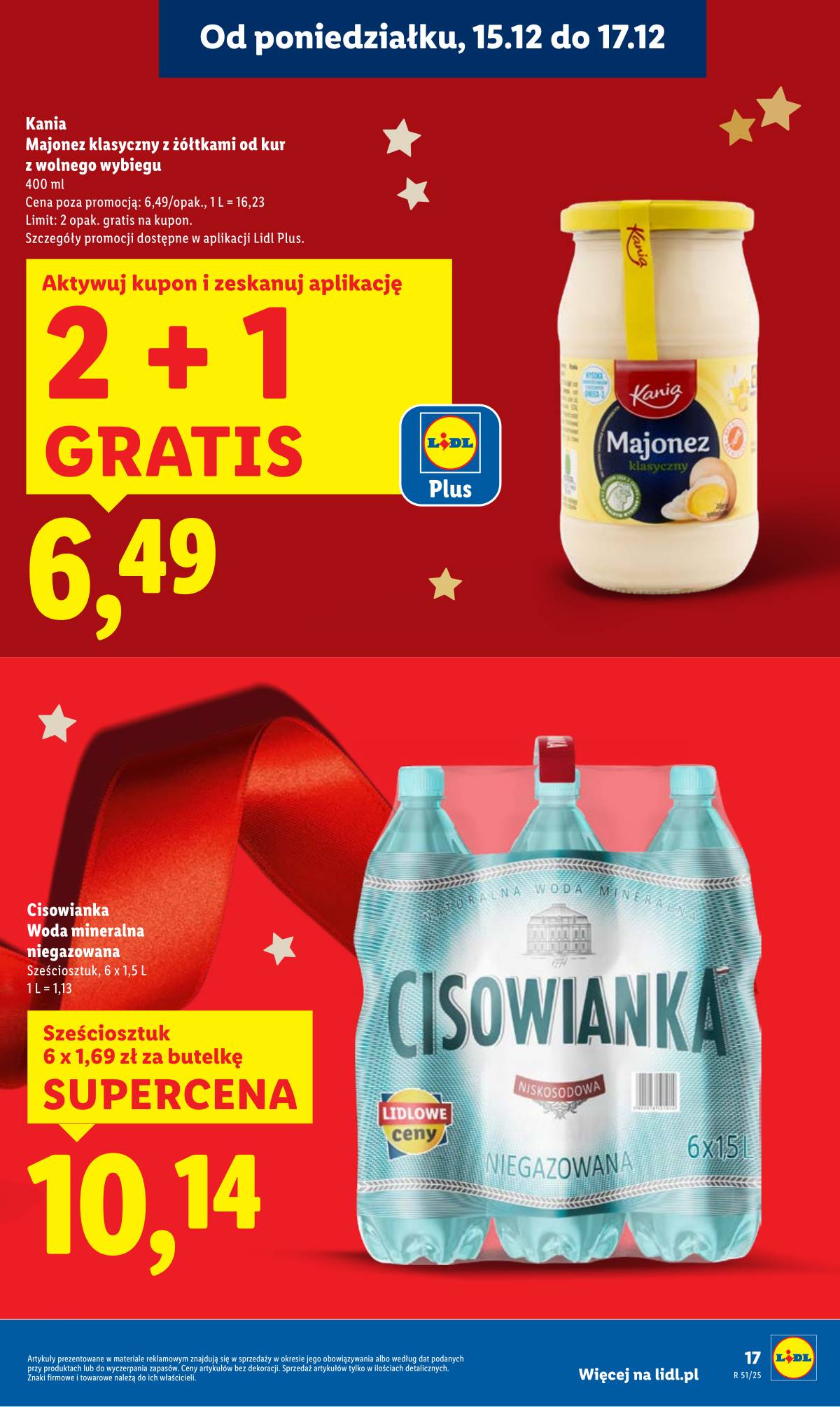 Lidl Lenkija - OFERTA WAŻNA OD 15.12 DO 17.12 17 puslapis