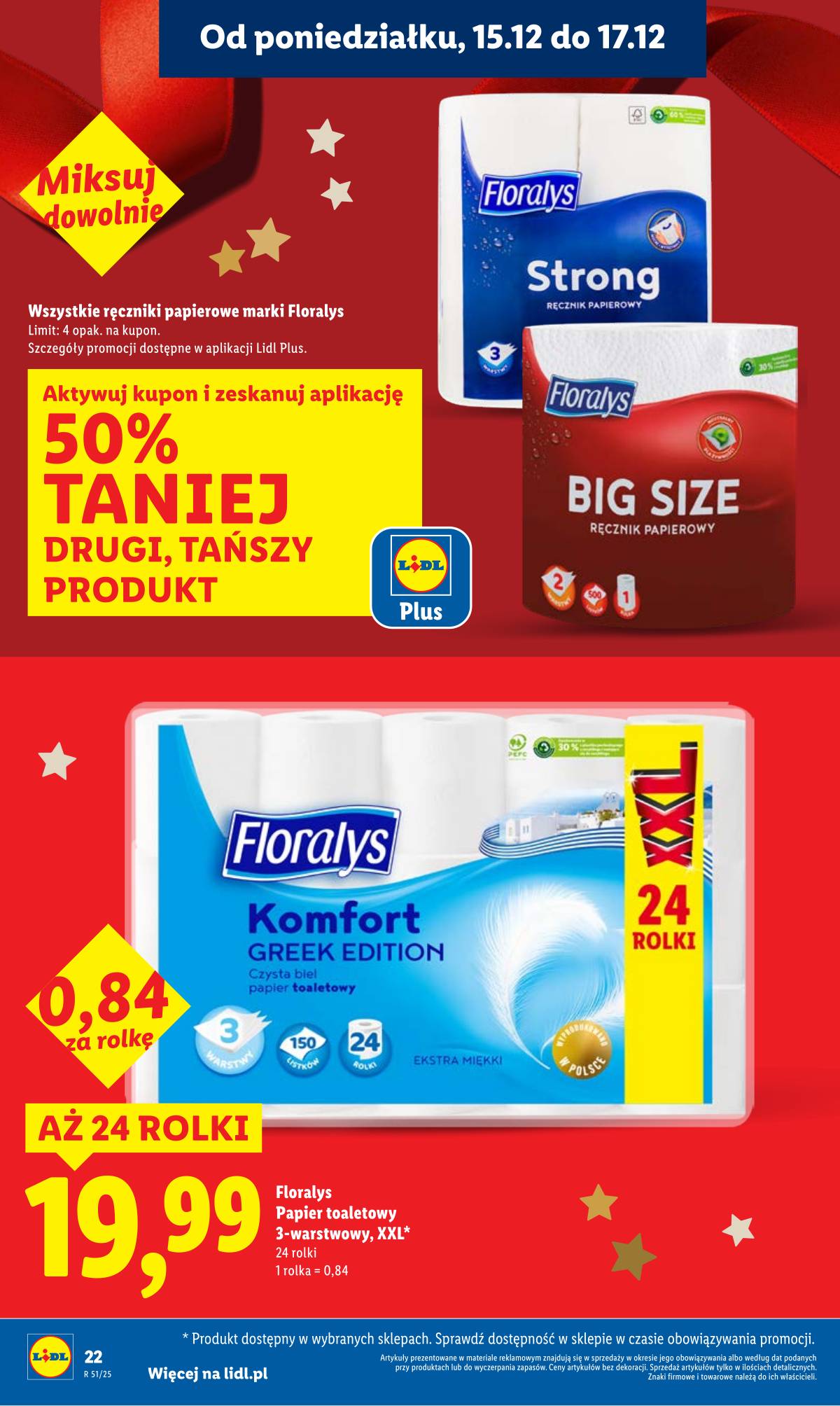 Lidl Lenkija - OFERTA WAŻNA OD 15.12 DO 17.12 22 puslapis