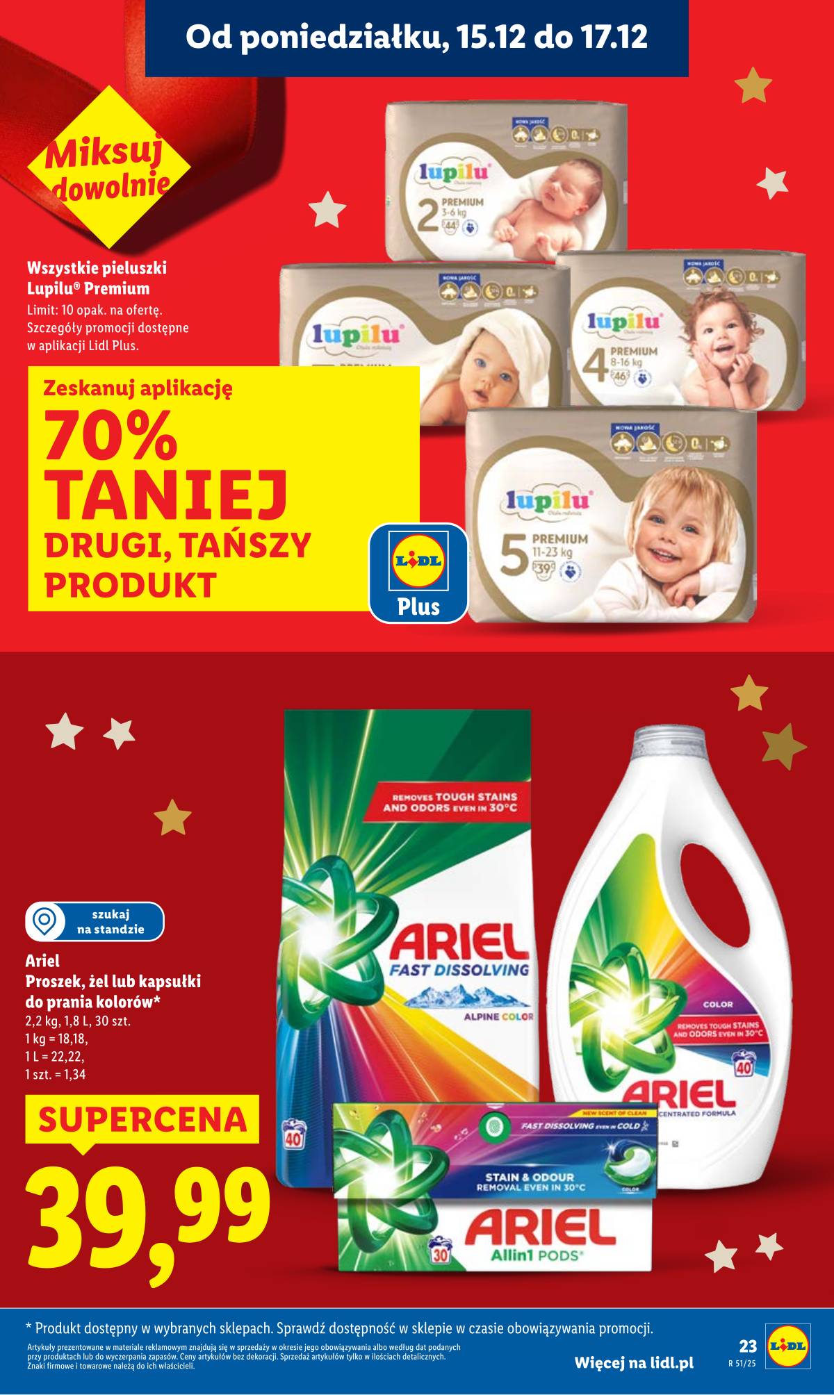 Lidl Lenkija - OFERTA WAŻNA OD 15.12 DO 17.12 23 puslapis