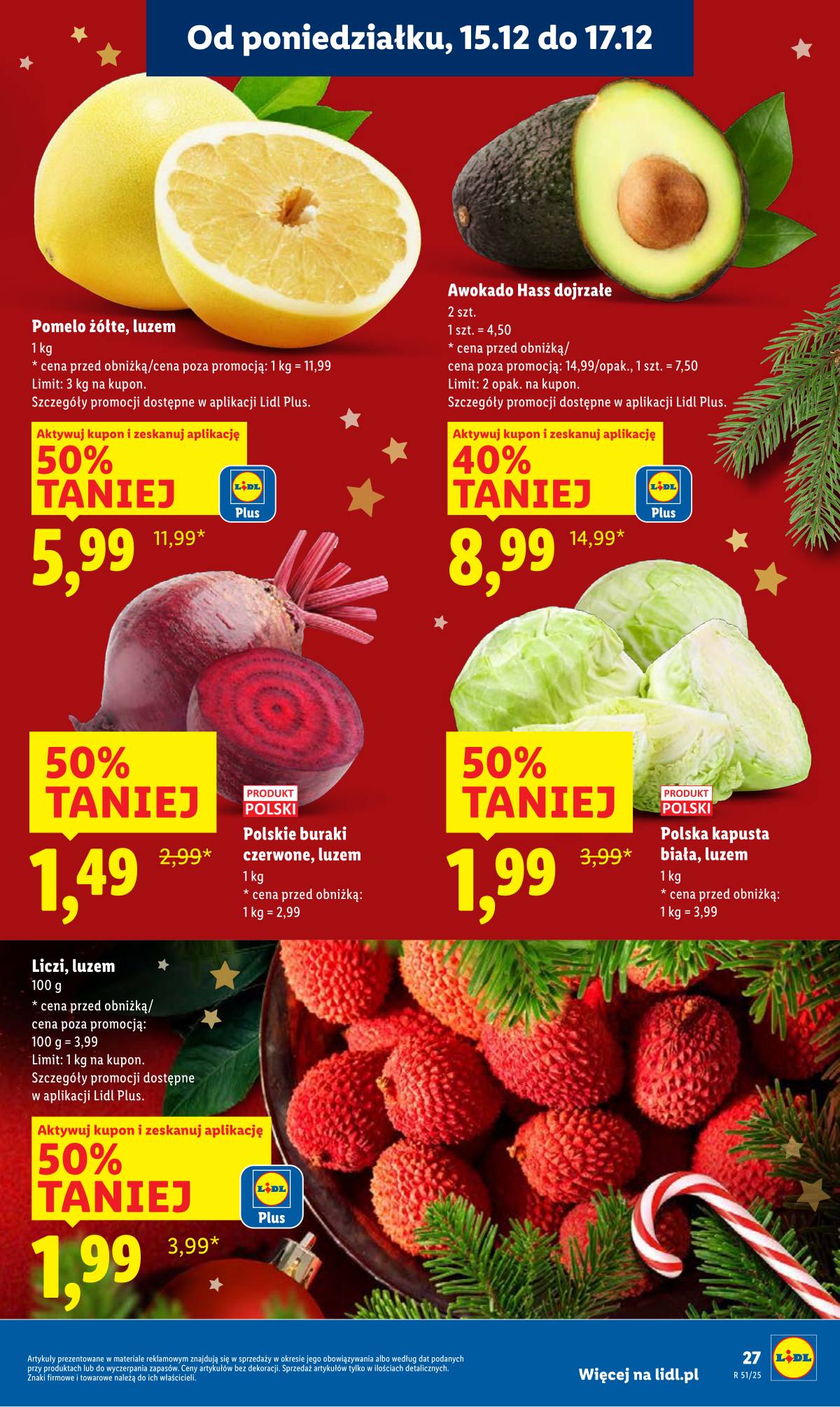 Lidl Lenkija - OFERTA WAŻNA OD 15.12 DO 17.12 29 puslapis