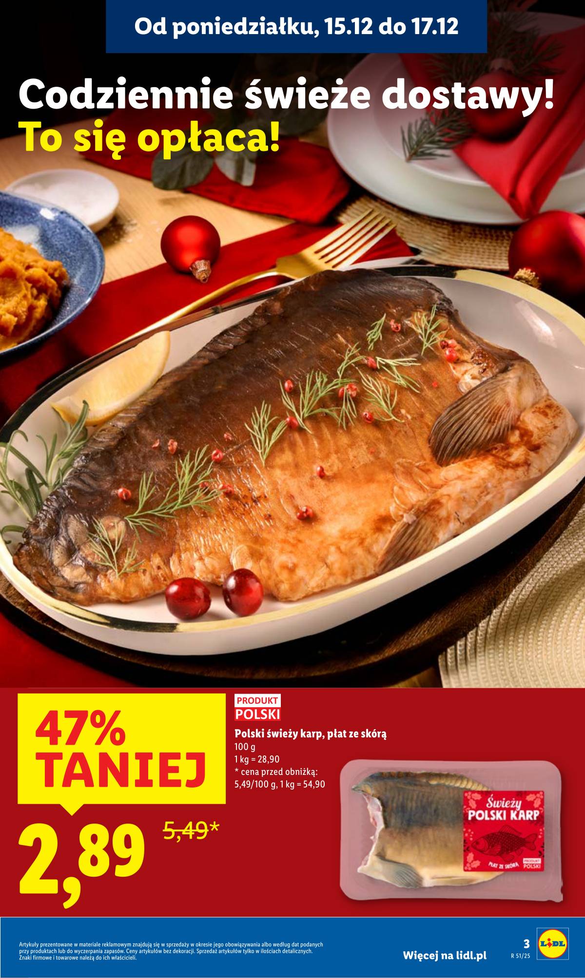 Lidl Lenkija - OFERTA WAŻNA OD 15.12 DO 17.12 3 puslapis