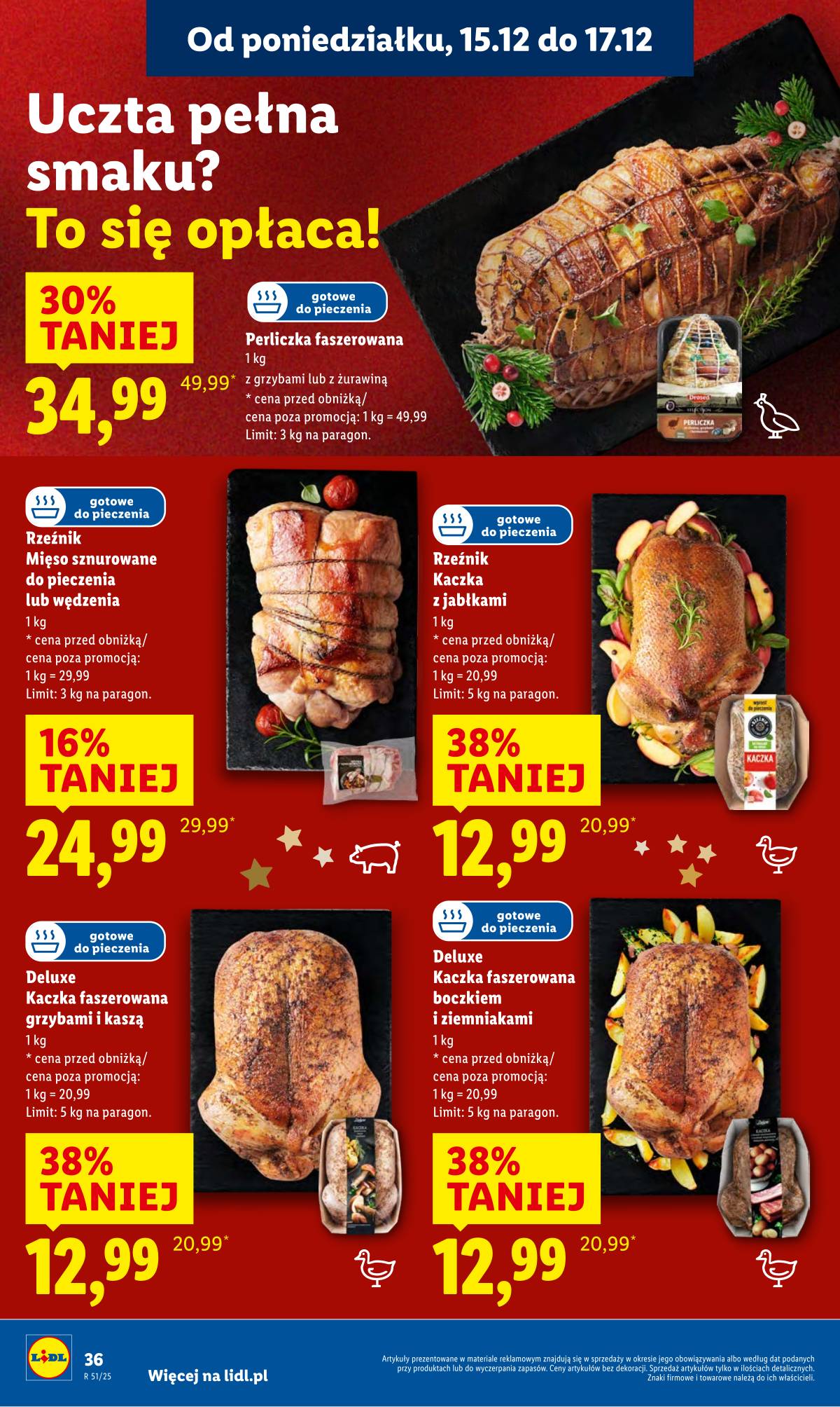 Lidl Lenkija - OFERTA WAŻNA OD 15.12 DO 17.12 38 puslapis