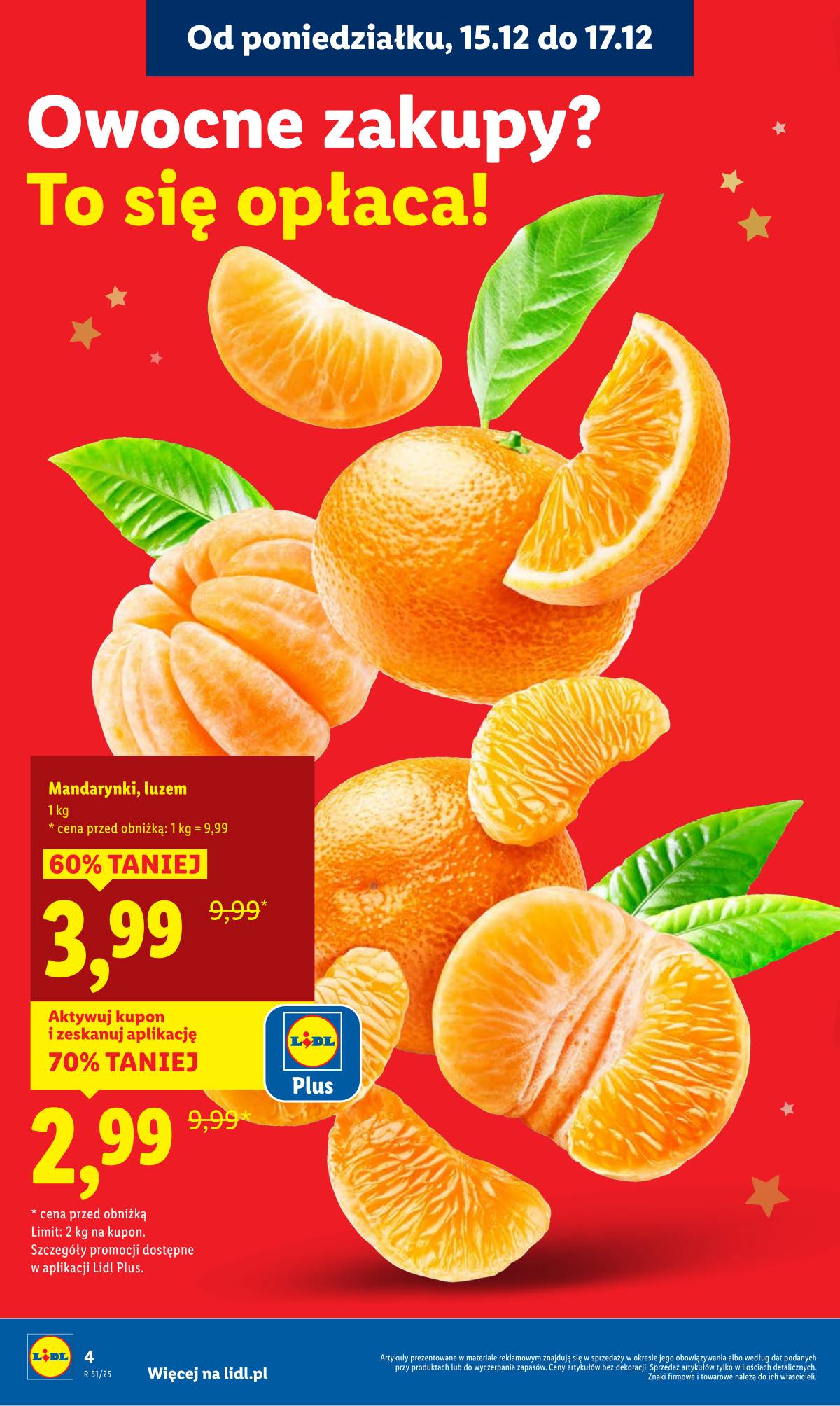 Lidl Lenkija - OFERTA WAŻNA OD 15.12 DO 17.12 4 puslapis