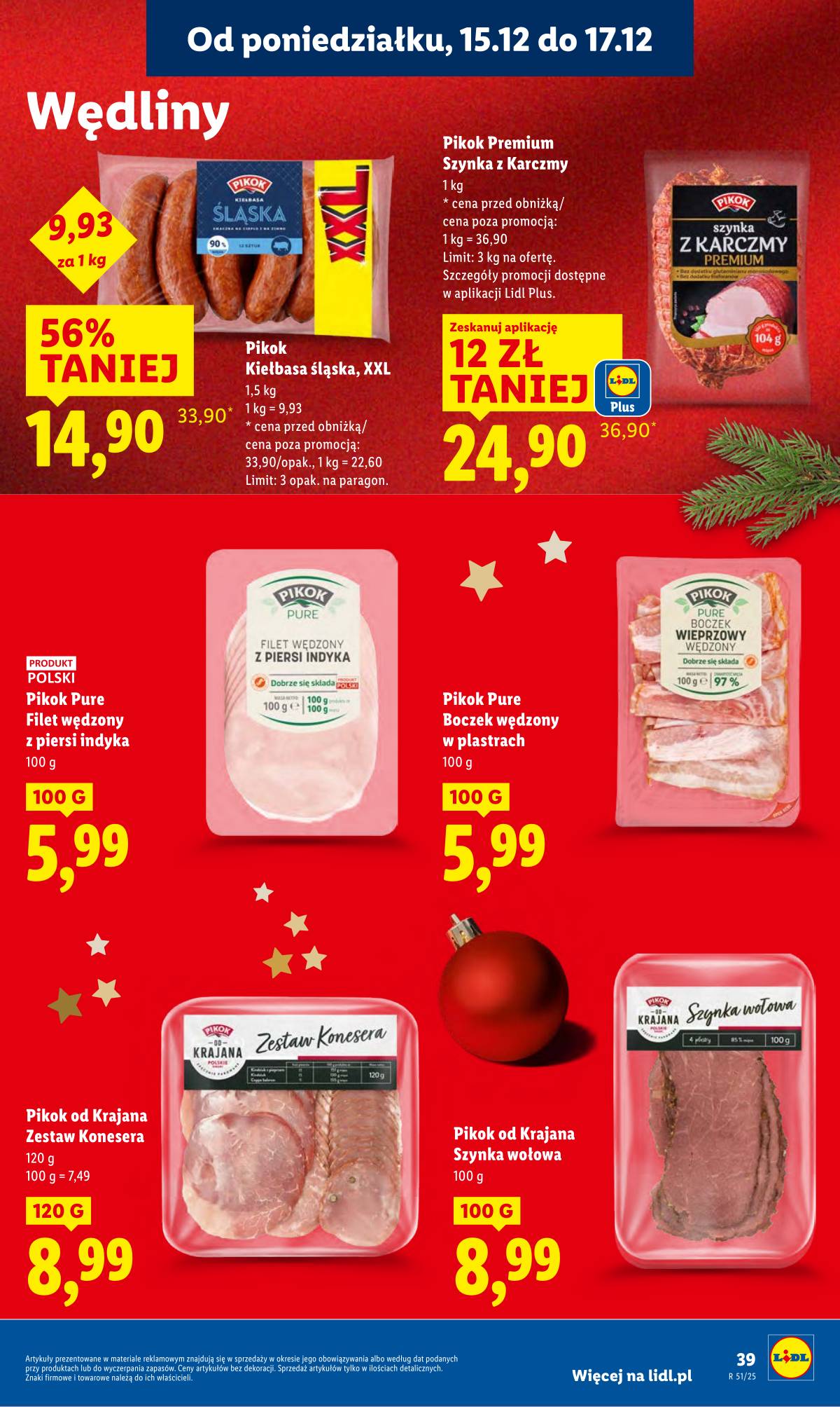 Lidl Lenkija - OFERTA WAŻNA OD 15.12 DO 17.12 41 puslapis