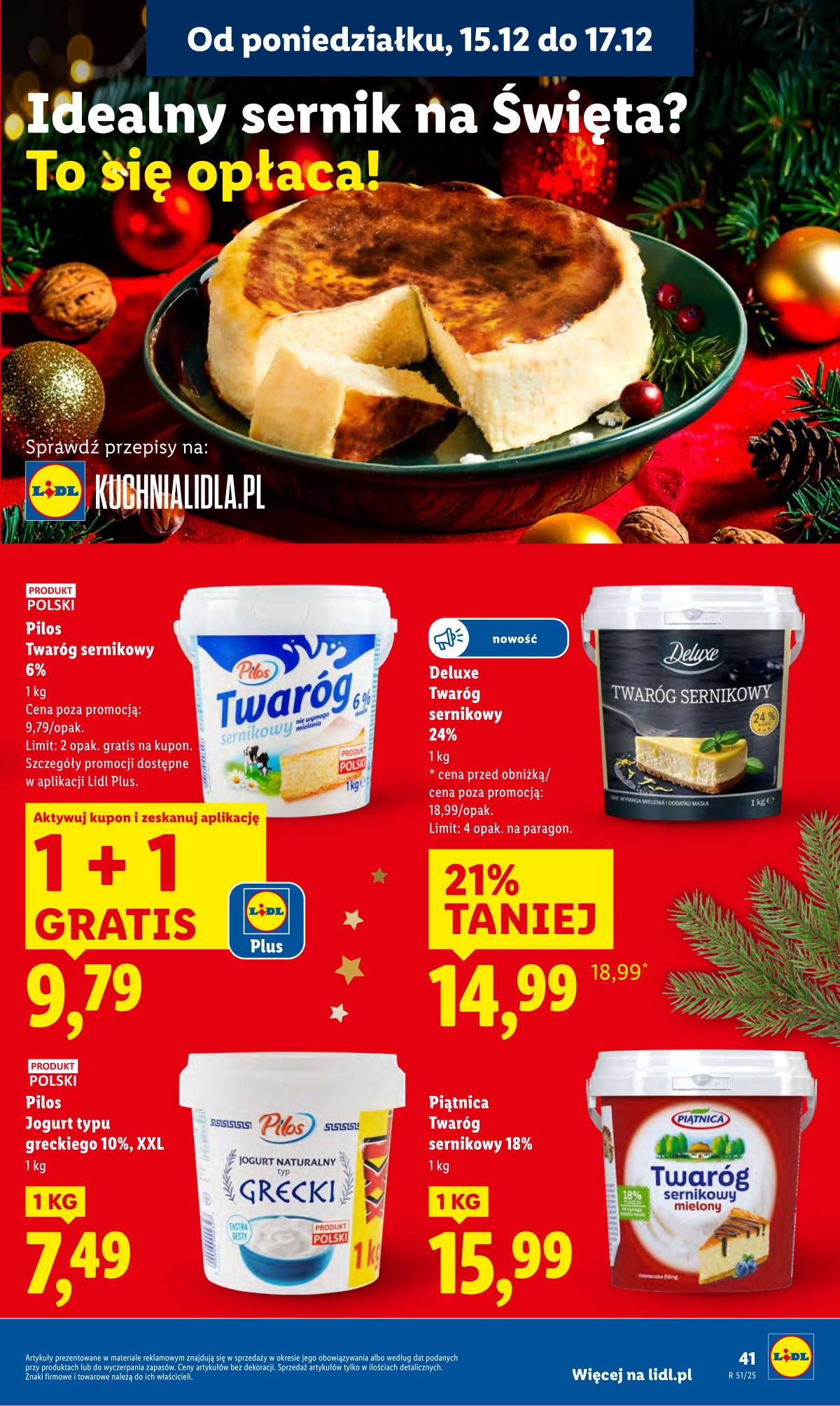 Lidl Lenkija - OFERTA WAŻNA OD 15.12 DO 17.12 43 puslapis