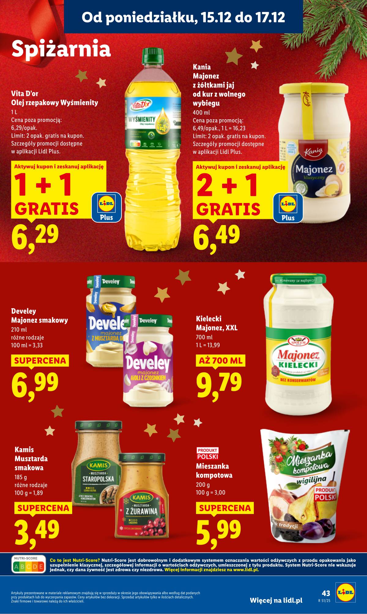 Lidl Lenkija - OFERTA WAŻNA OD 15.12 DO 17.12 45 puslapis
