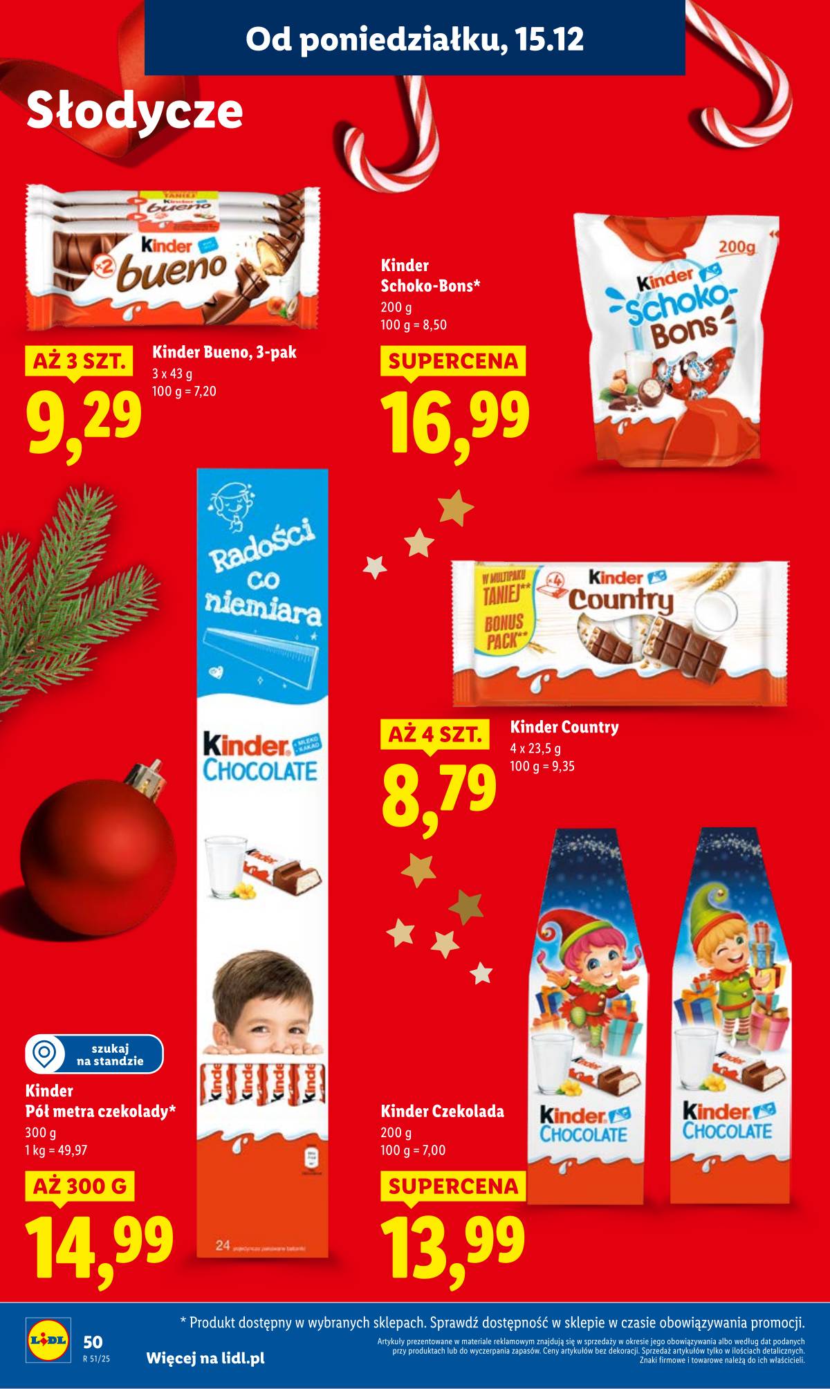 Lidl Lenkija - OFERTA WAŻNA OD 15.12 DO 17.12 52 puslapis
