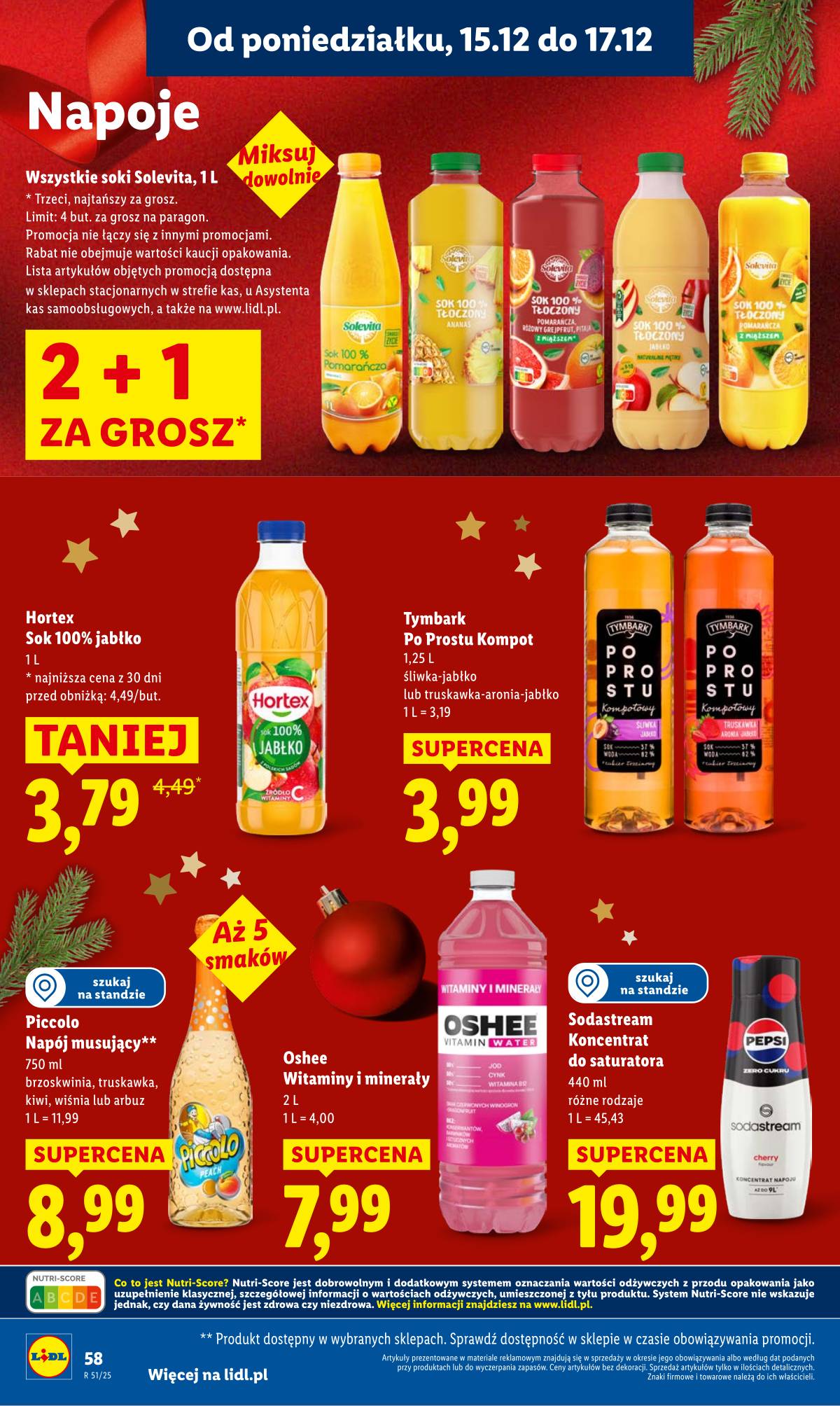 Lidl Lenkija - OFERTA WAŻNA OD 15.12 DO 17.12 60 puslapis