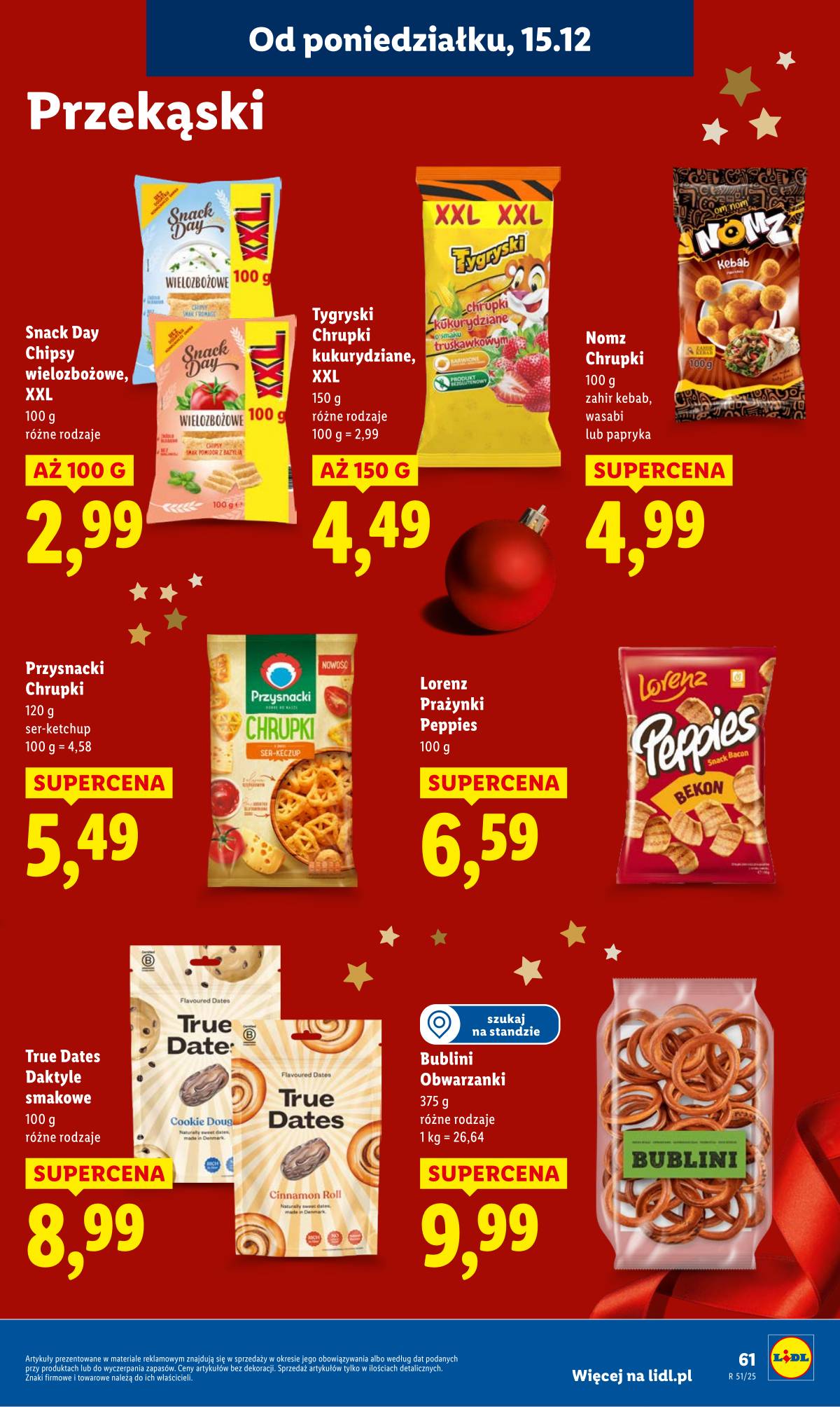 Lidl Lenkija - OFERTA WAŻNA OD 15.12 DO 17.12 63 puslapis