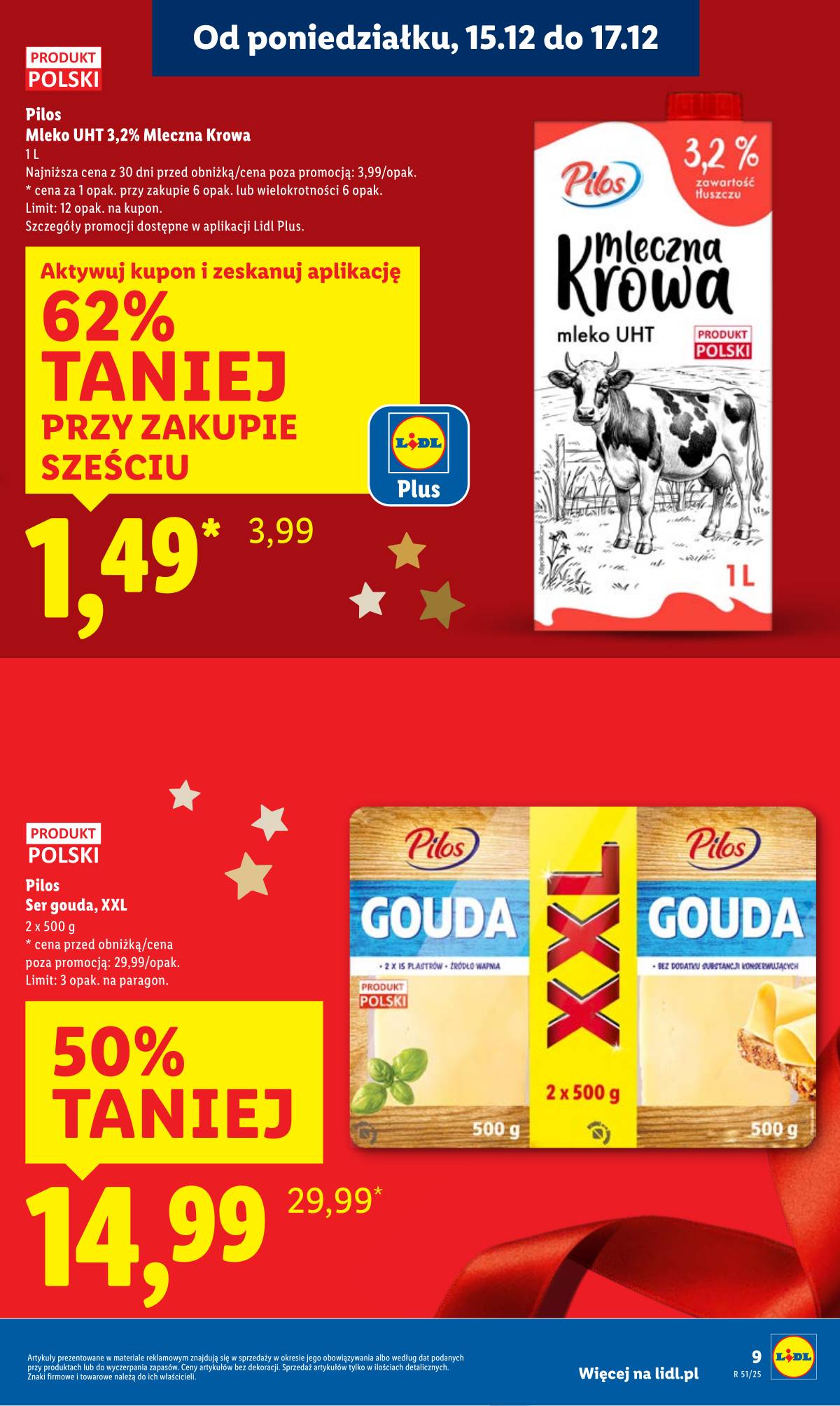 Lidl Lenkija - OFERTA WAŻNA OD 15.12 DO 17.12 9 puslapis