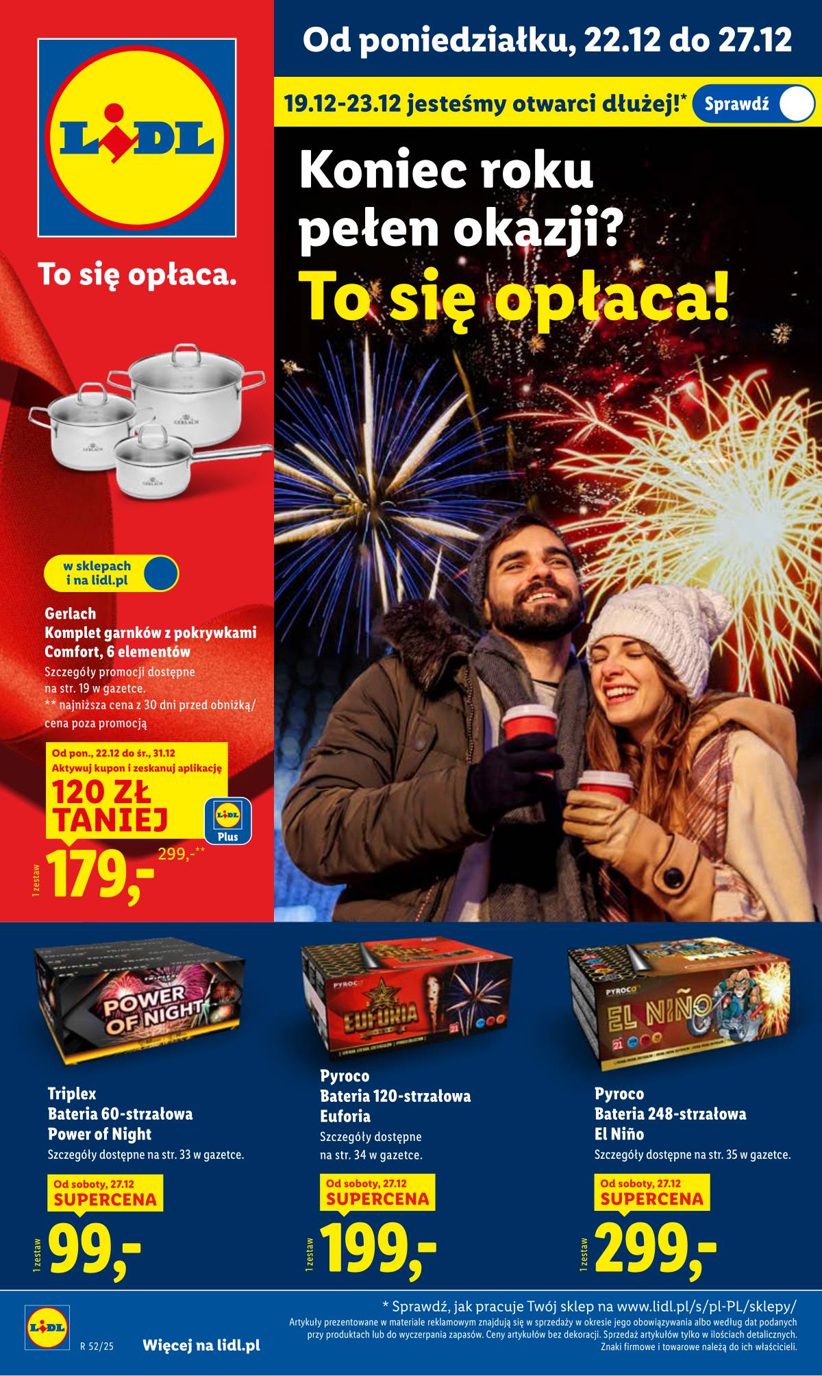 Lidl Lenkija - OFERTA WAŻNA OD 22.12 1 puslapis
