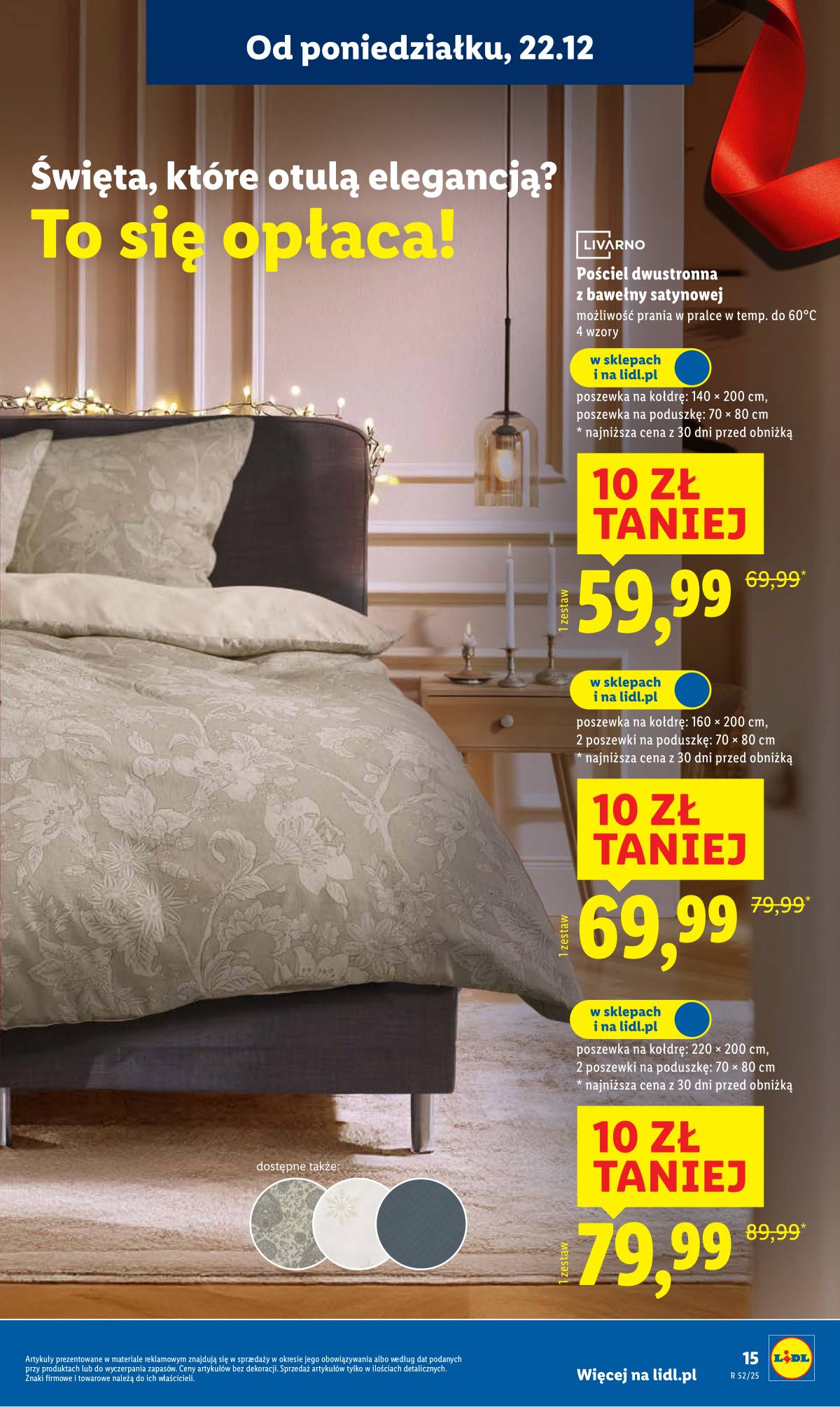 Lidl Lenkija - OFERTA WAŻNA OD 22.12 19 puslapis