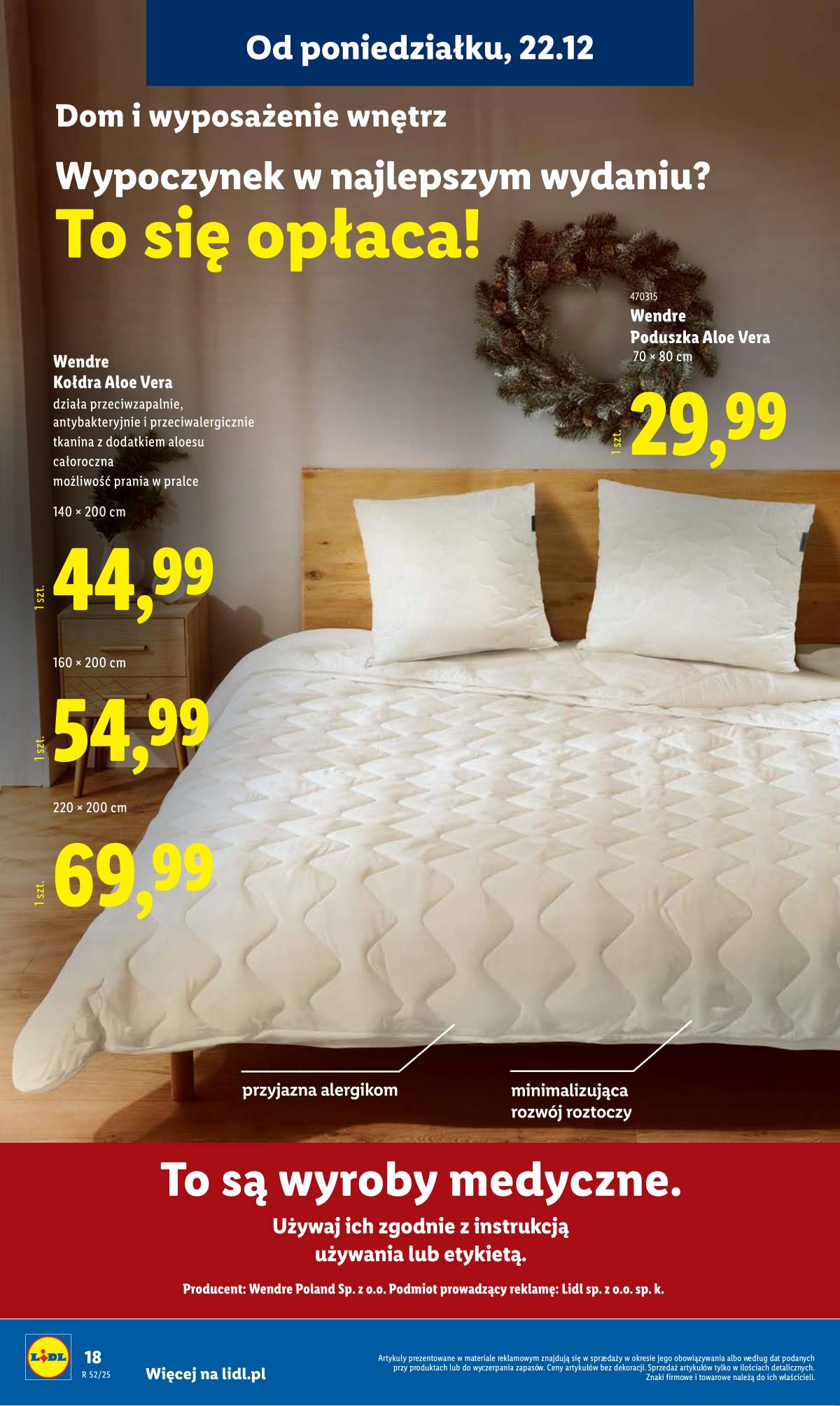 Lidl Lenkija - OFERTA WAŻNA OD 22.12 22 puslapis